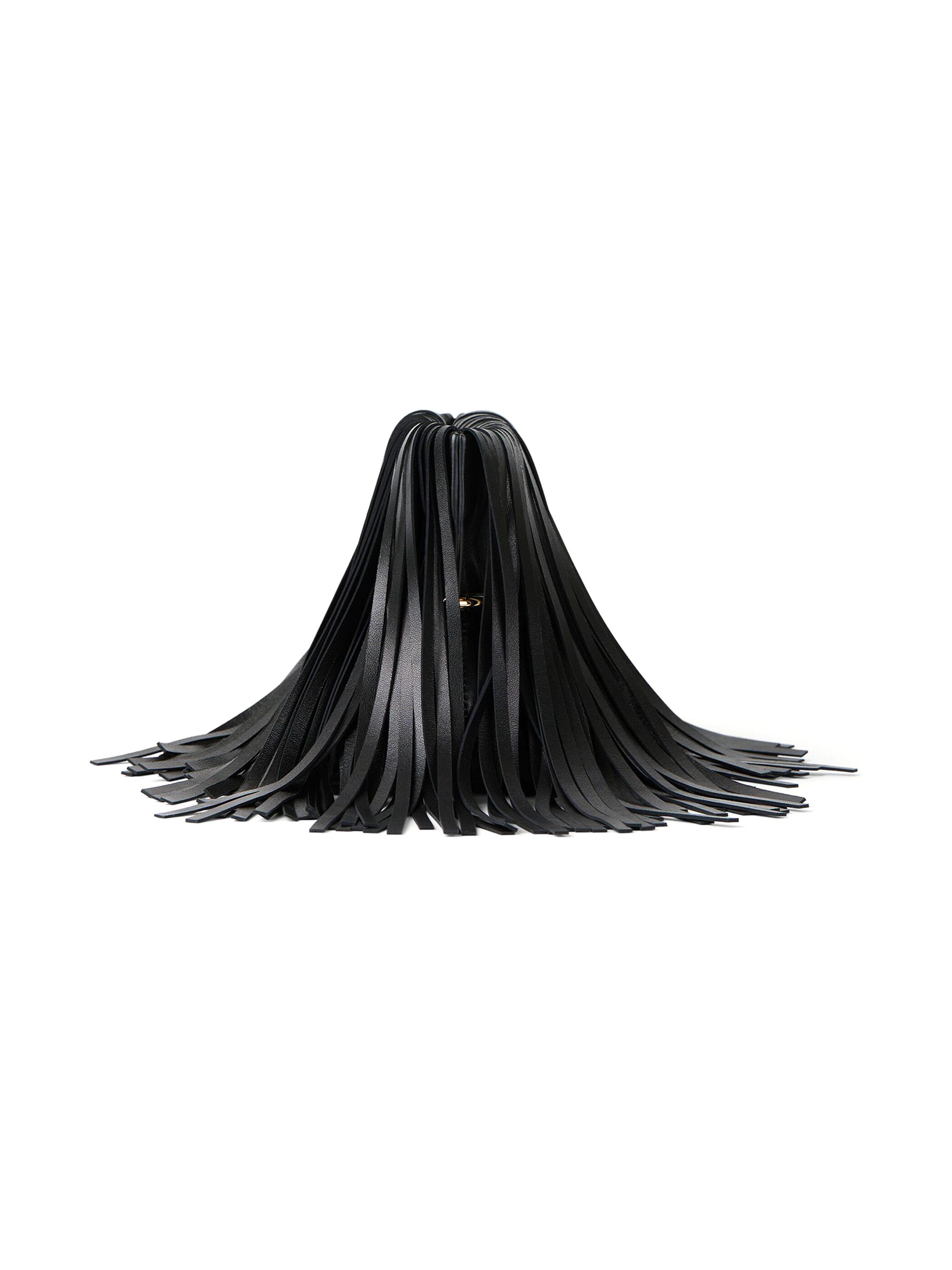 Givenchy Pinch Soft Clutch in Nappa Leather with Fringes | Saks