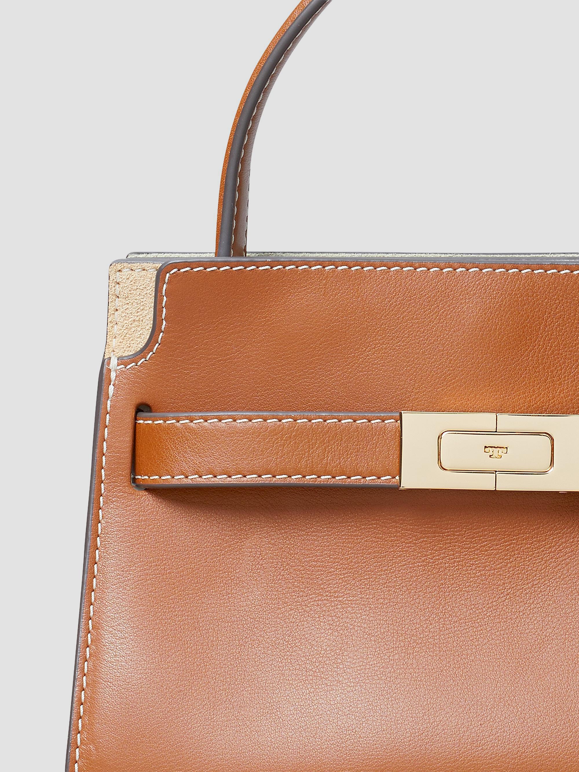 Tory Burch Lee Radziwill Petite Leather Top Handle Bag | Saks