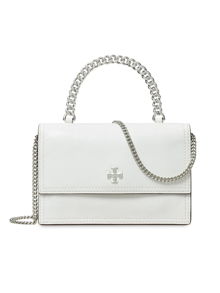 kira Tory Burch Kira Mini Leather Top Handle Bag | Saks Fifth Avenue