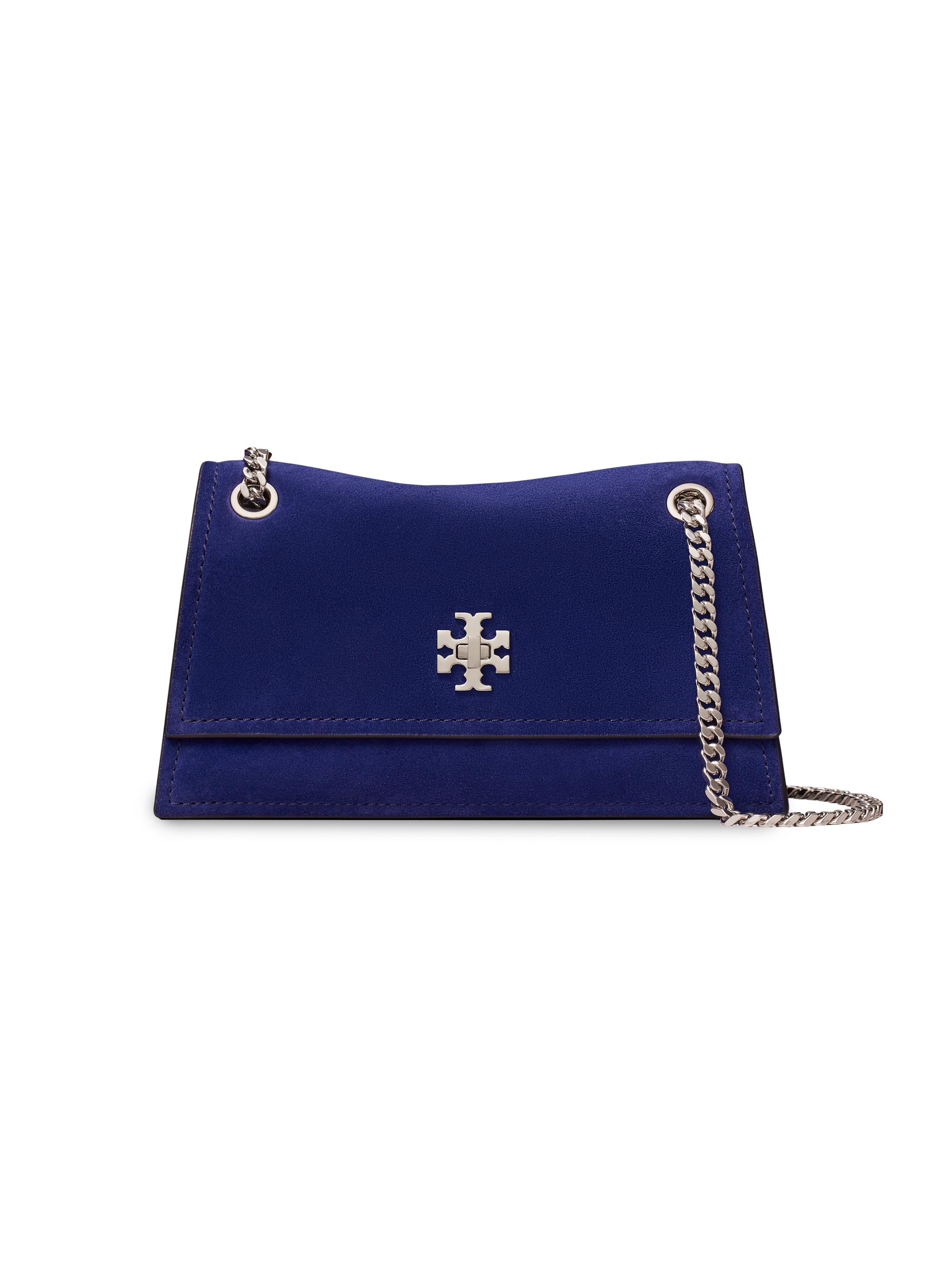 Tory Burch Women's Kira Mini Suede Shoulder Bag - Ballpoint Blue