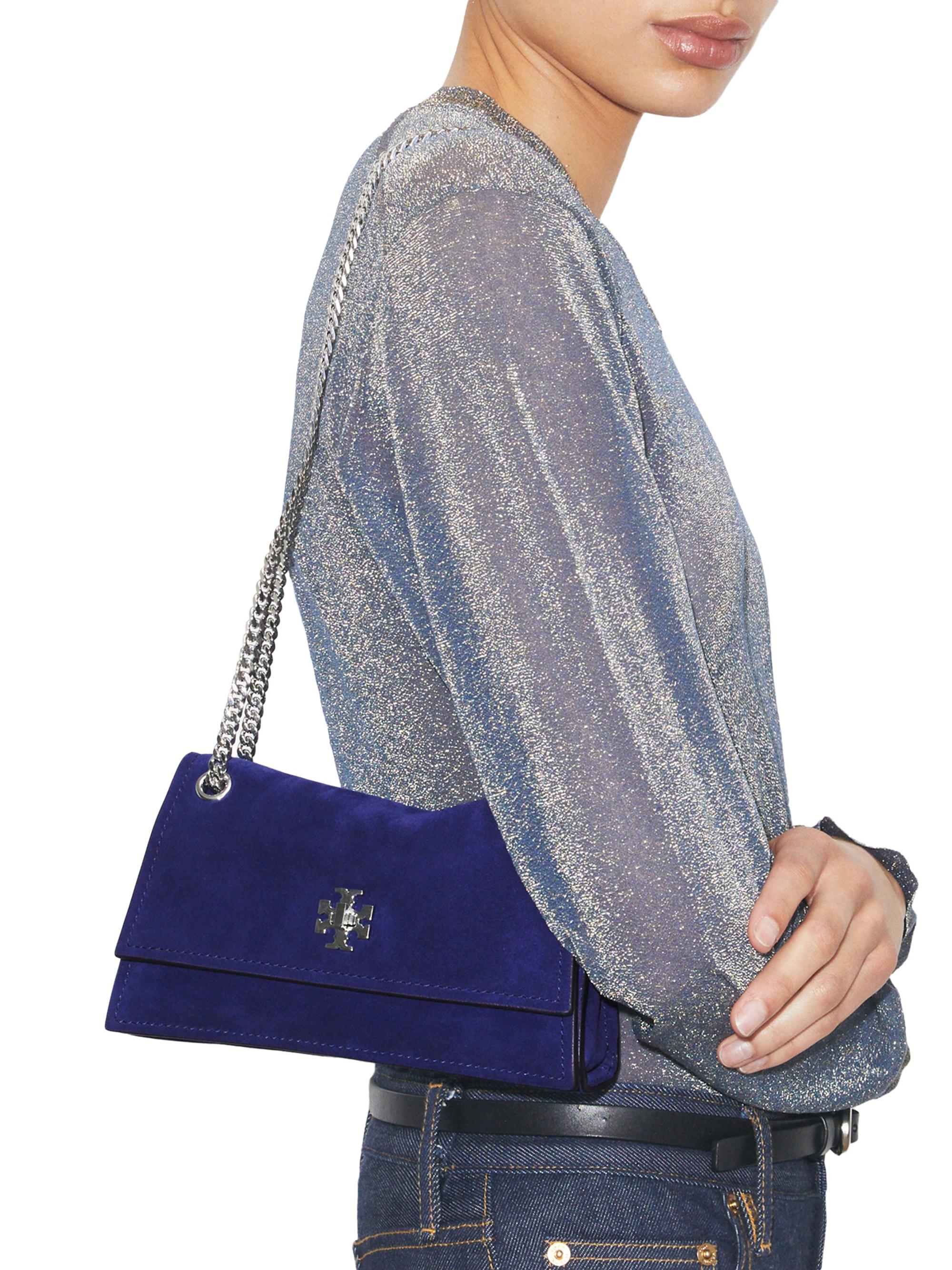 Tory Burch Kira Mini Suede Shoulder Bag | Saks Fifth Avenue