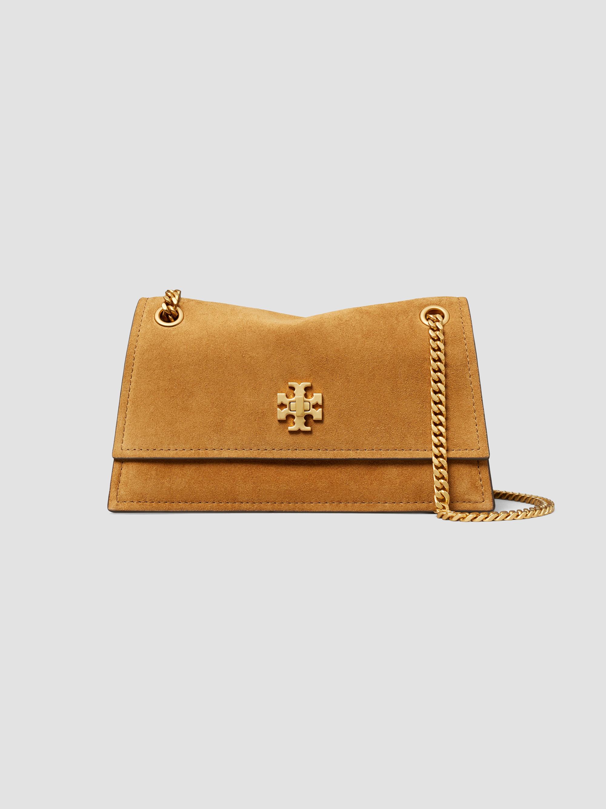 Tory Burch Women's Kira Mini Suede Shoulder Bag - Toffee | Thumbnail 6