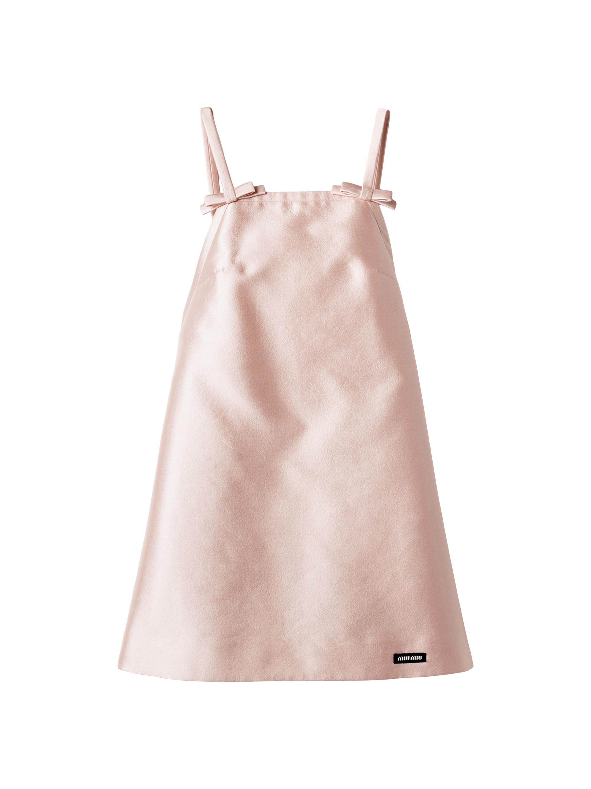 Miu Miu Women's Silk and Wool Mini-Dress - Pink