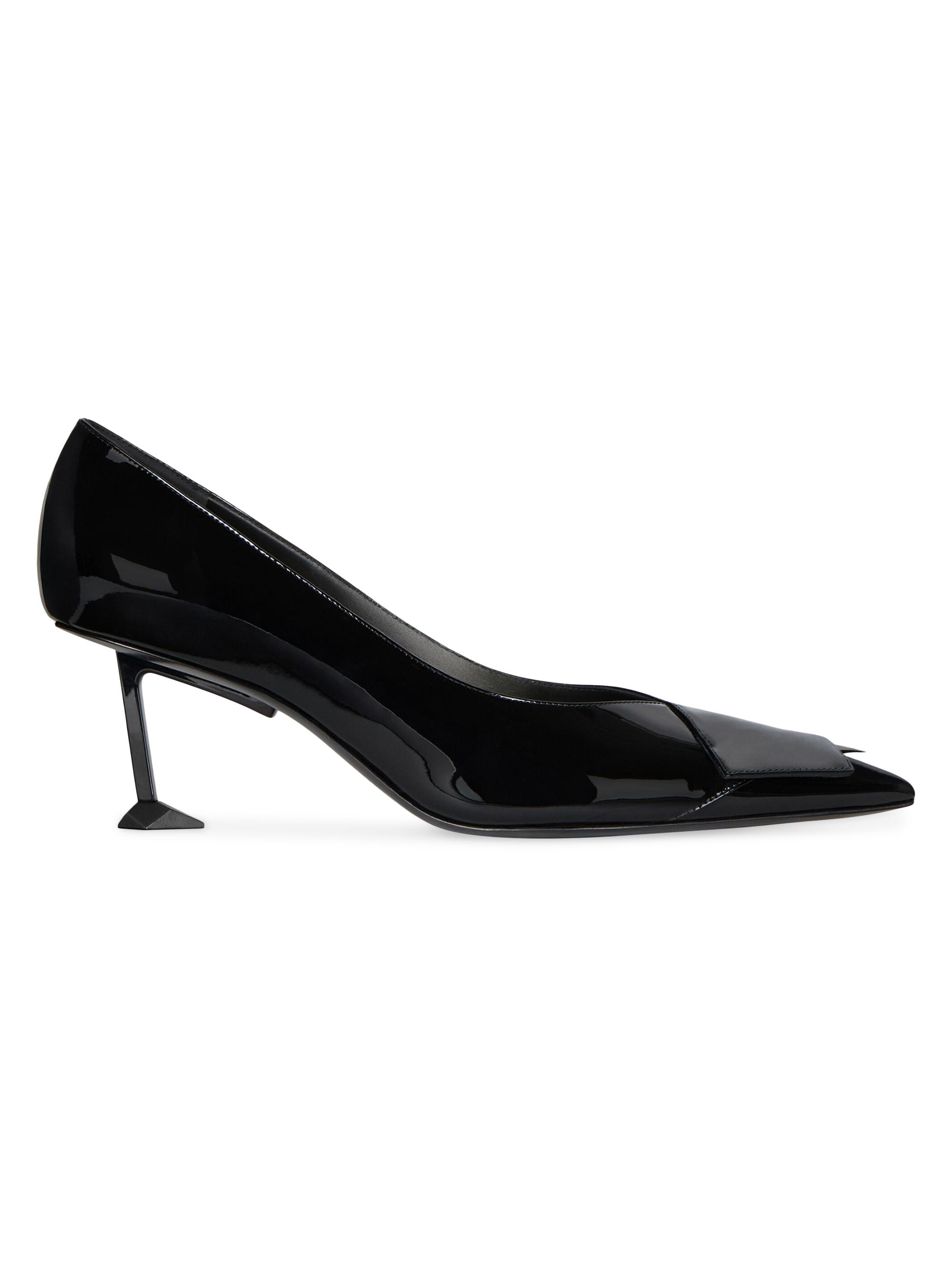 Givenchy Women's Boudoir Fold Pumps in Patent Leather - Black