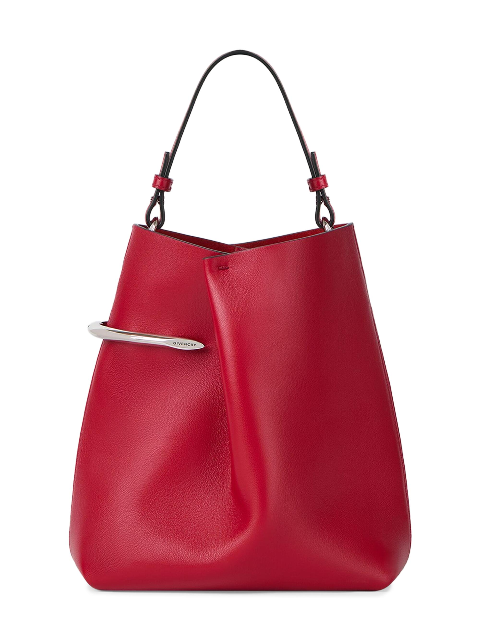 Givenchy Women's Pinch Me Pouch in Nappa Leather - Equestrian Red | Thumbnail 5