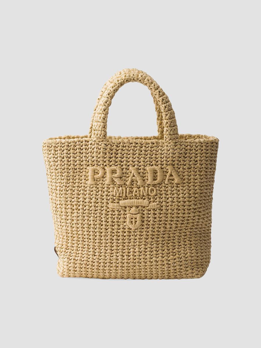 Prada Small Crochet Top Handle Bag | Saks Fifth Avenue