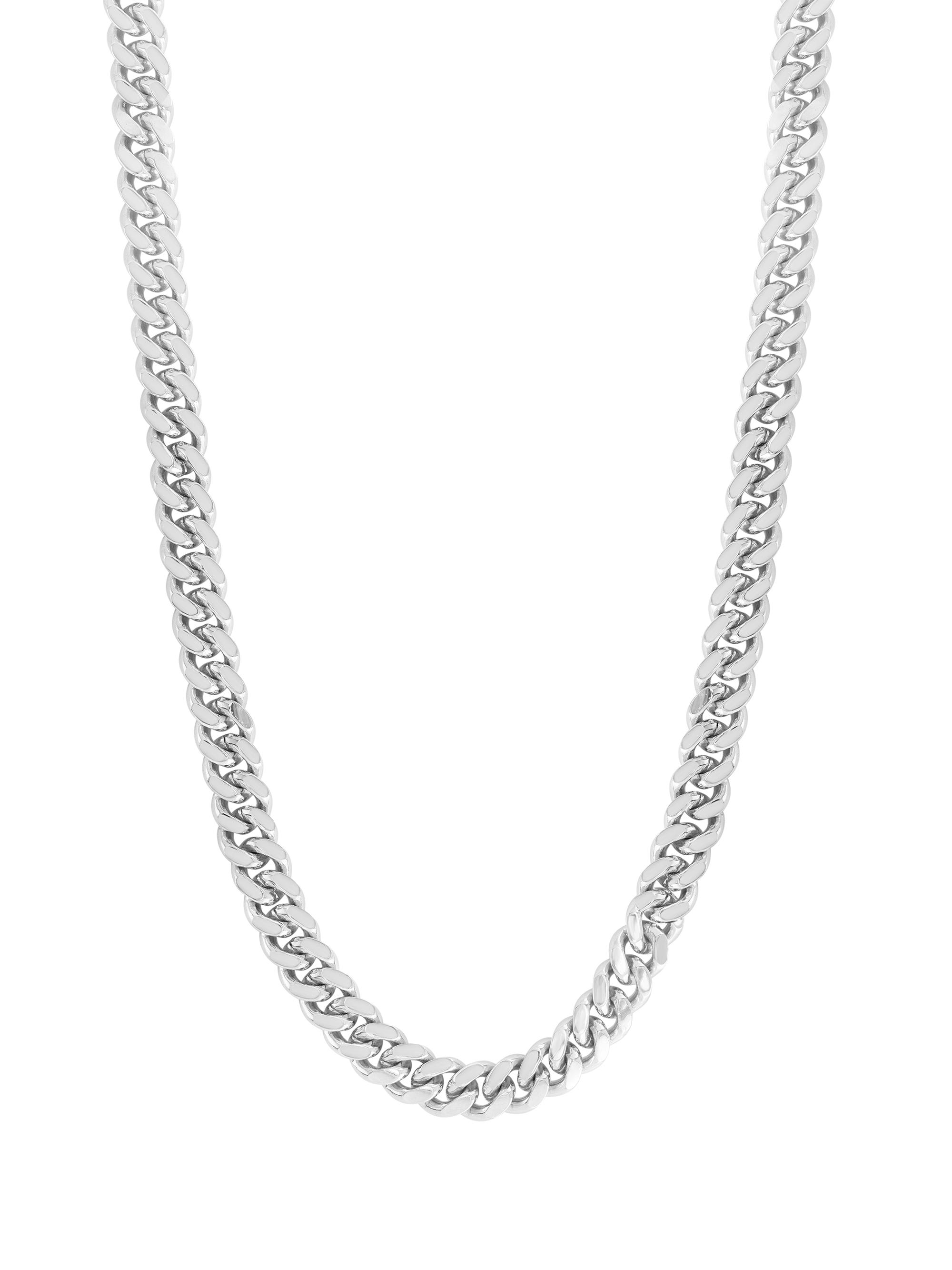 Balenciaga BB Icon Thin Gourmette Necklace | Saks Fifth Avenue