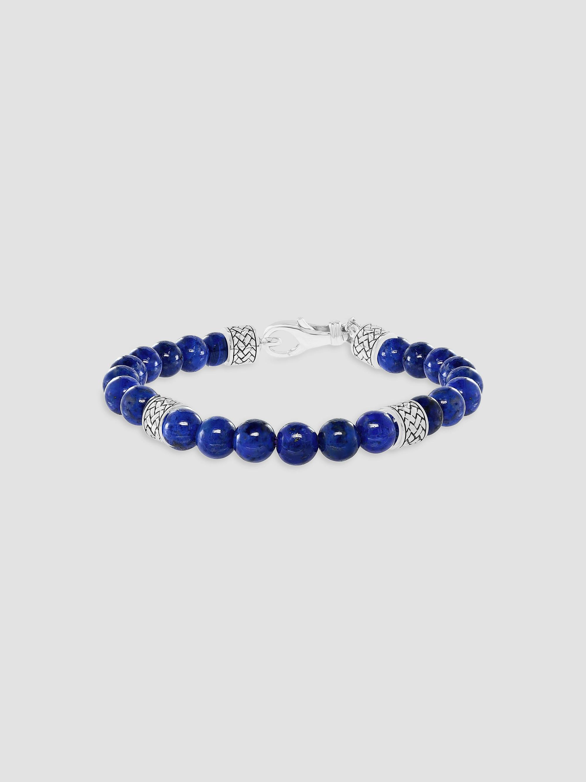 Saks Fifth Avenue Collection Sterling Silver, Lava & Malachite