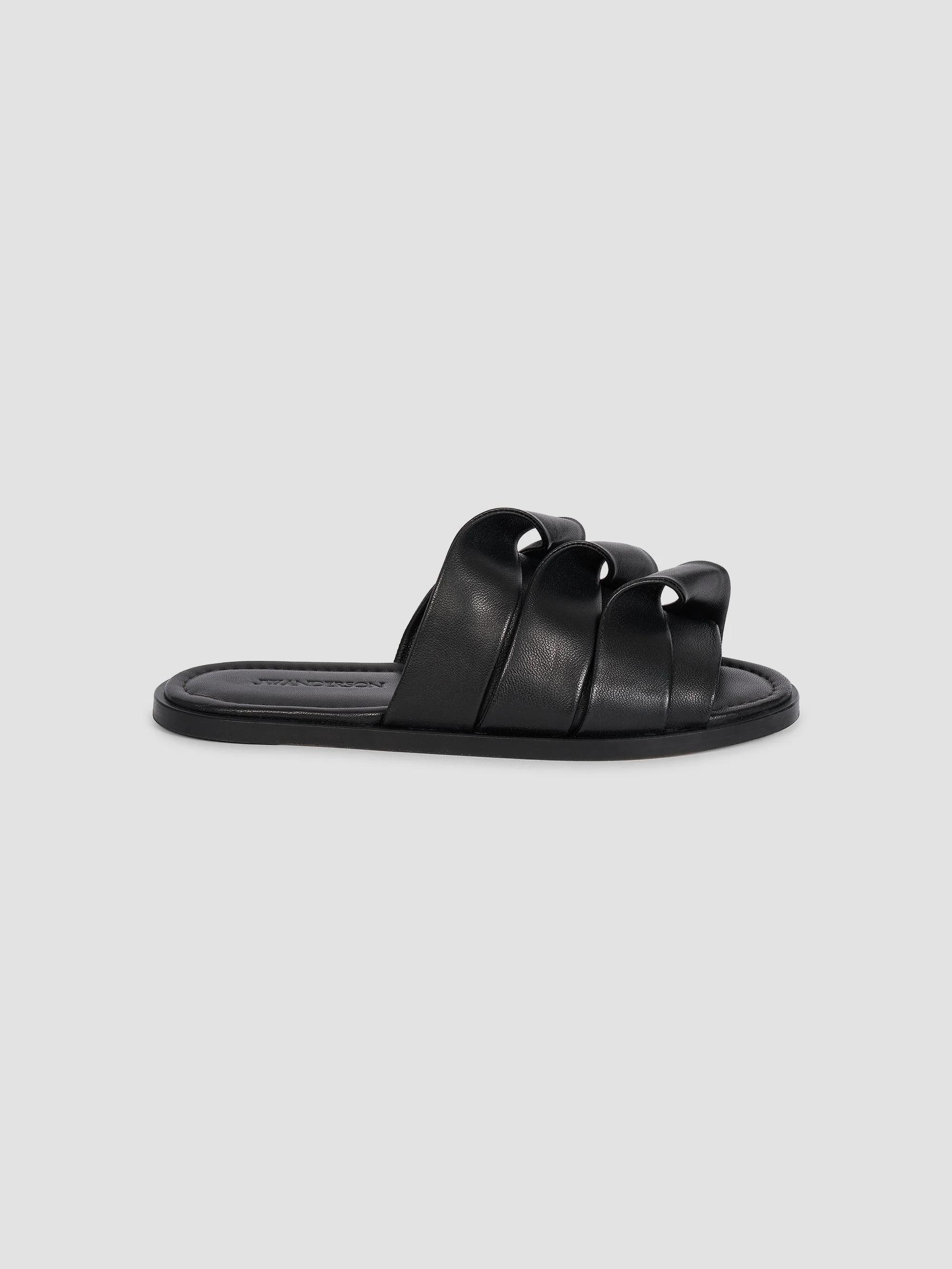 JW Anderson Chain Leather Loafer Mules | Saks Fifth Avenue