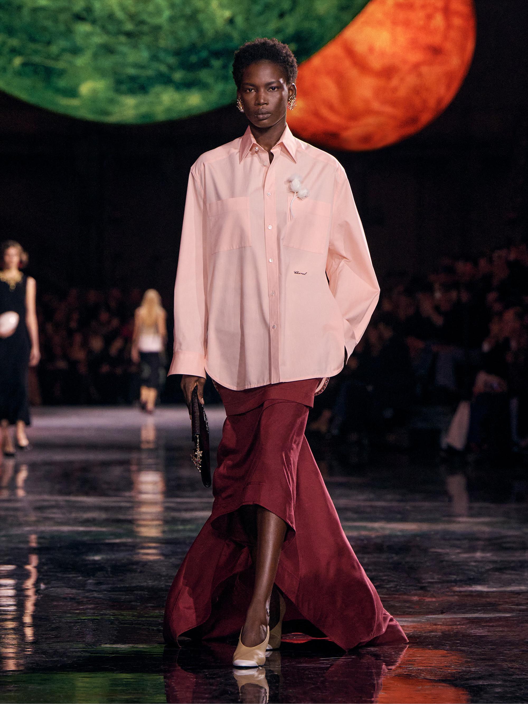 chanel dress shirt CHANEL LOOK 4