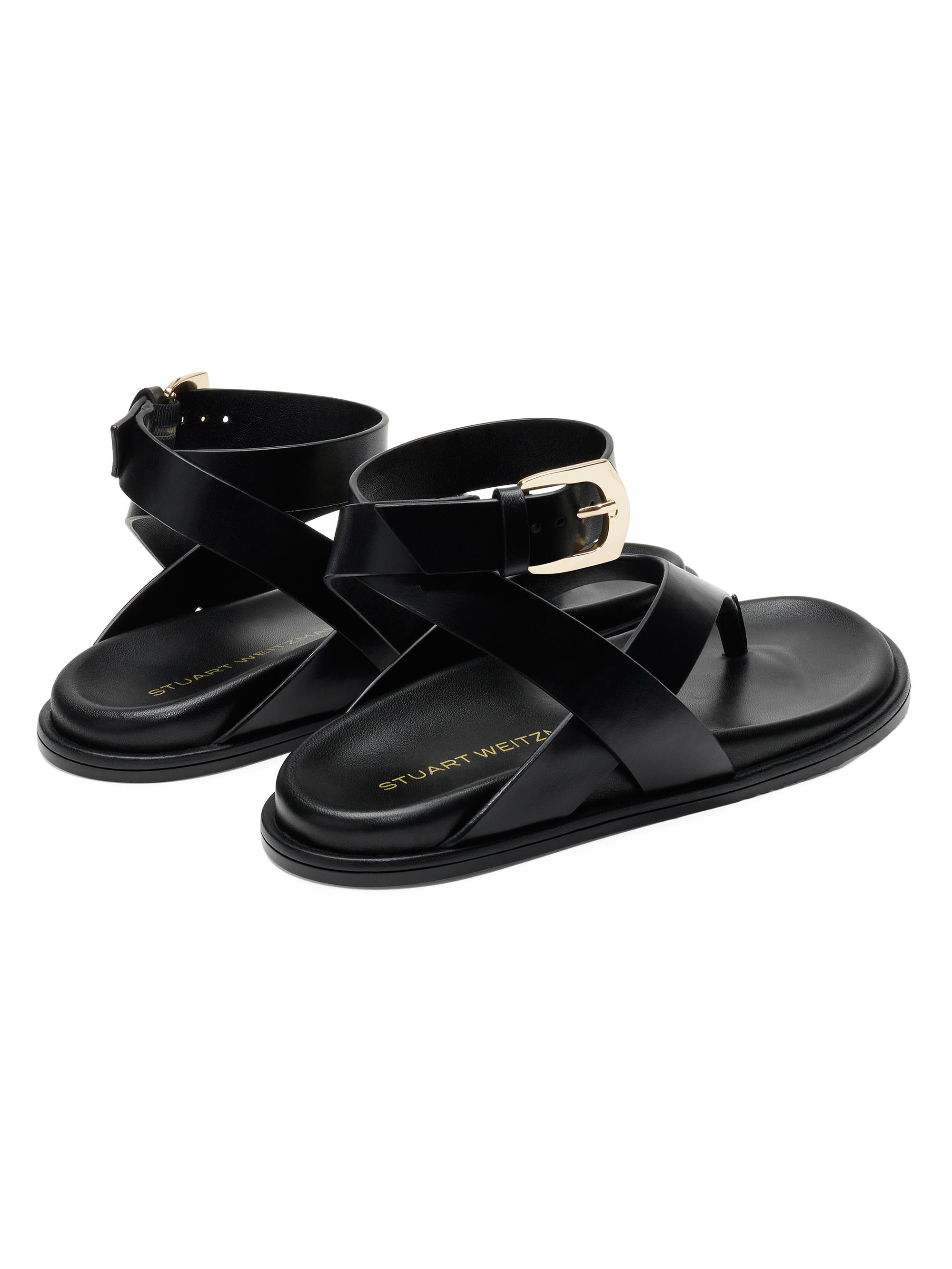 Stuart Weitzman Marykate Leather Sandals | Saks Fifth Avenue display picture 1