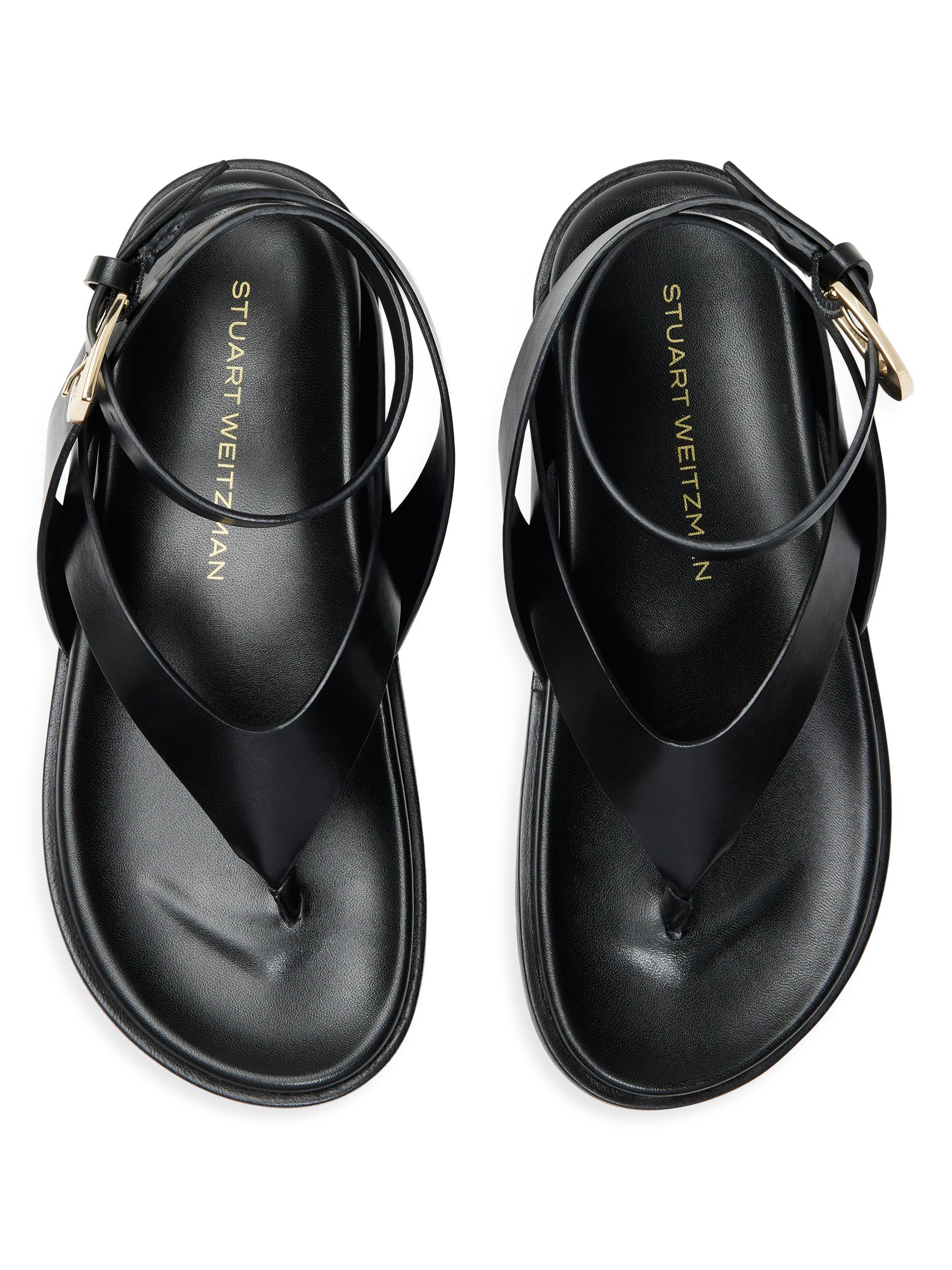 Stuart Weitzman Marykate Leather Sandals | Saks Fifth Avenue display picture 1