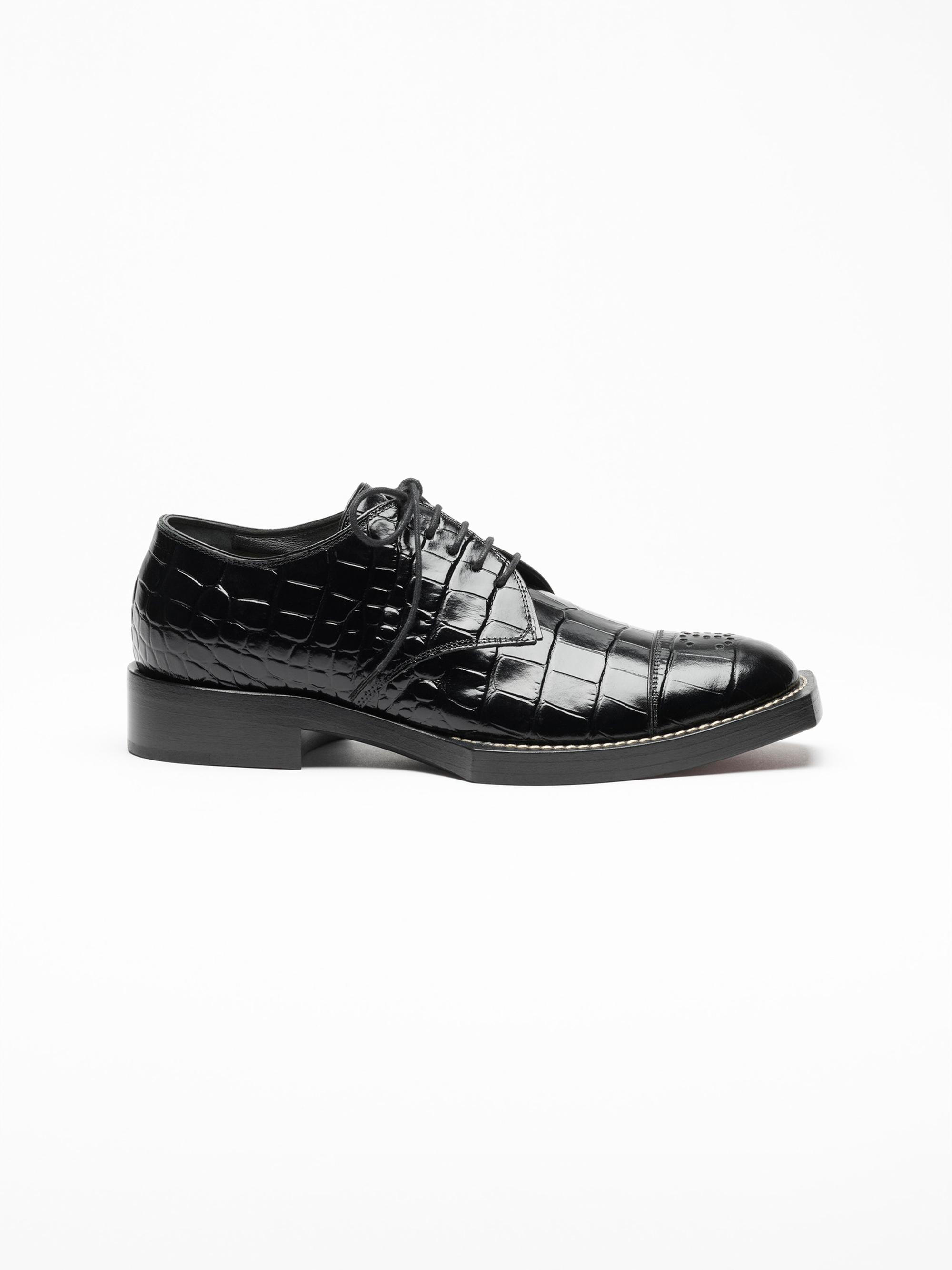 CHANEL LACE-UP SHOES | Saks Fifth Avenue