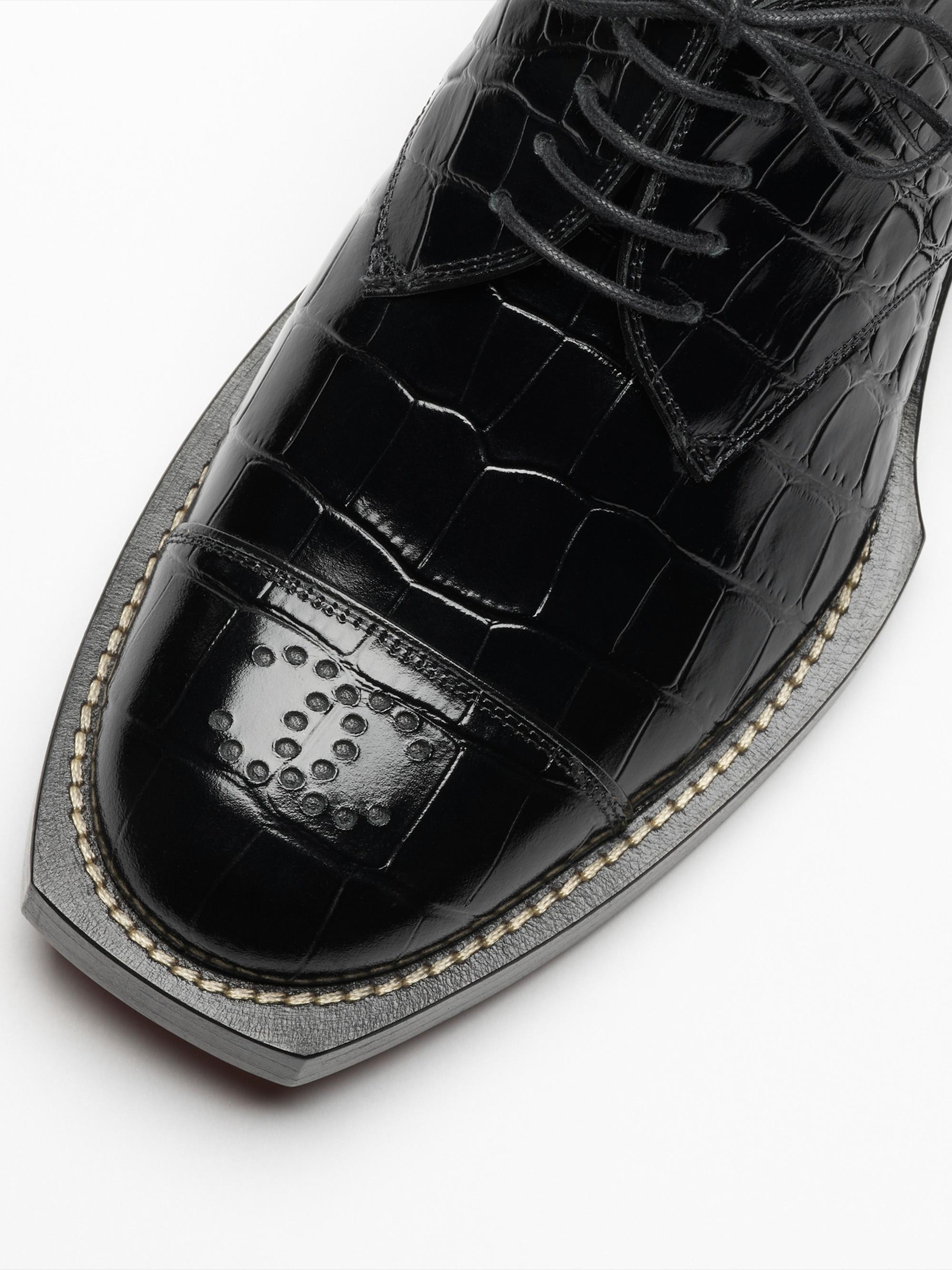 CHANEL LACE-UP SHOES | Saks Fifth Avenue