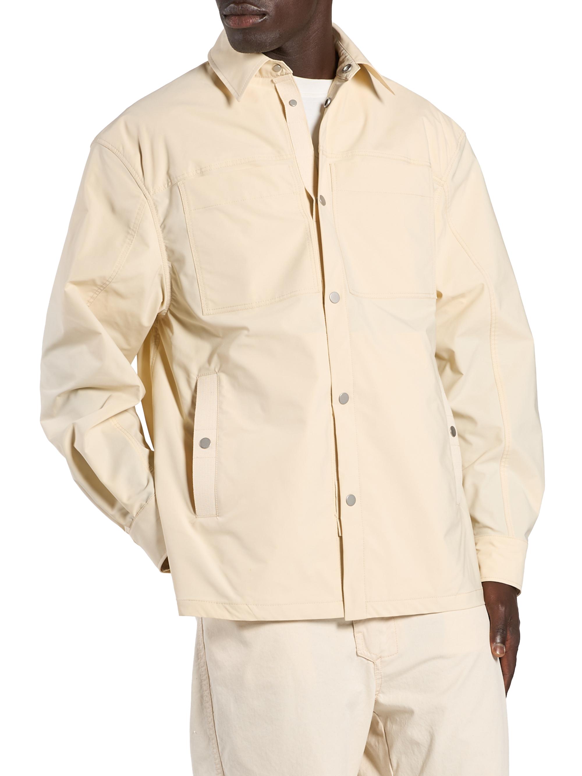 Mordecai Men's Woven Snap-Front Overshirt -