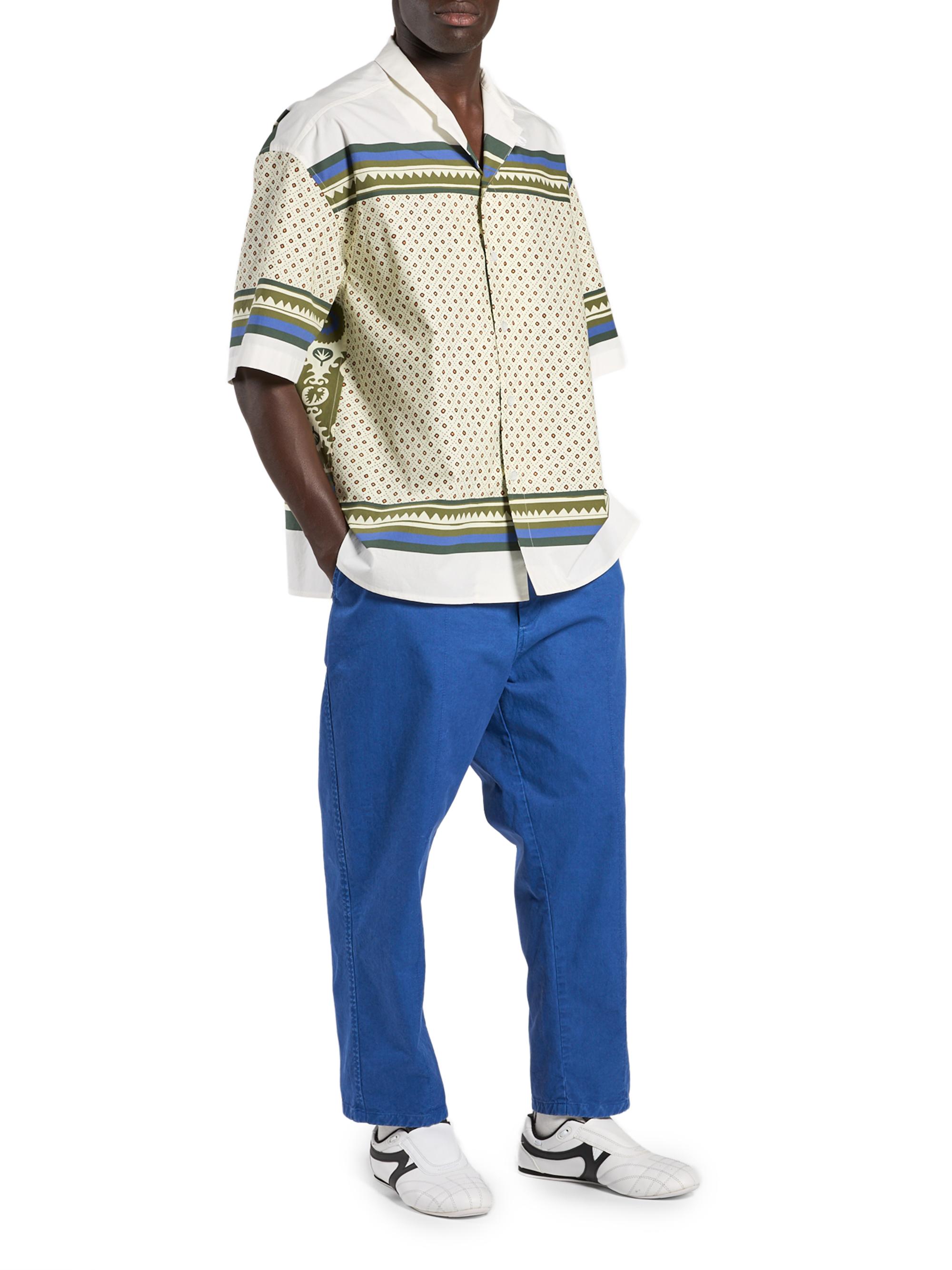 Mordecai Bandana-Print Cotton Bowling Shirt | Saks Fifth Avenue