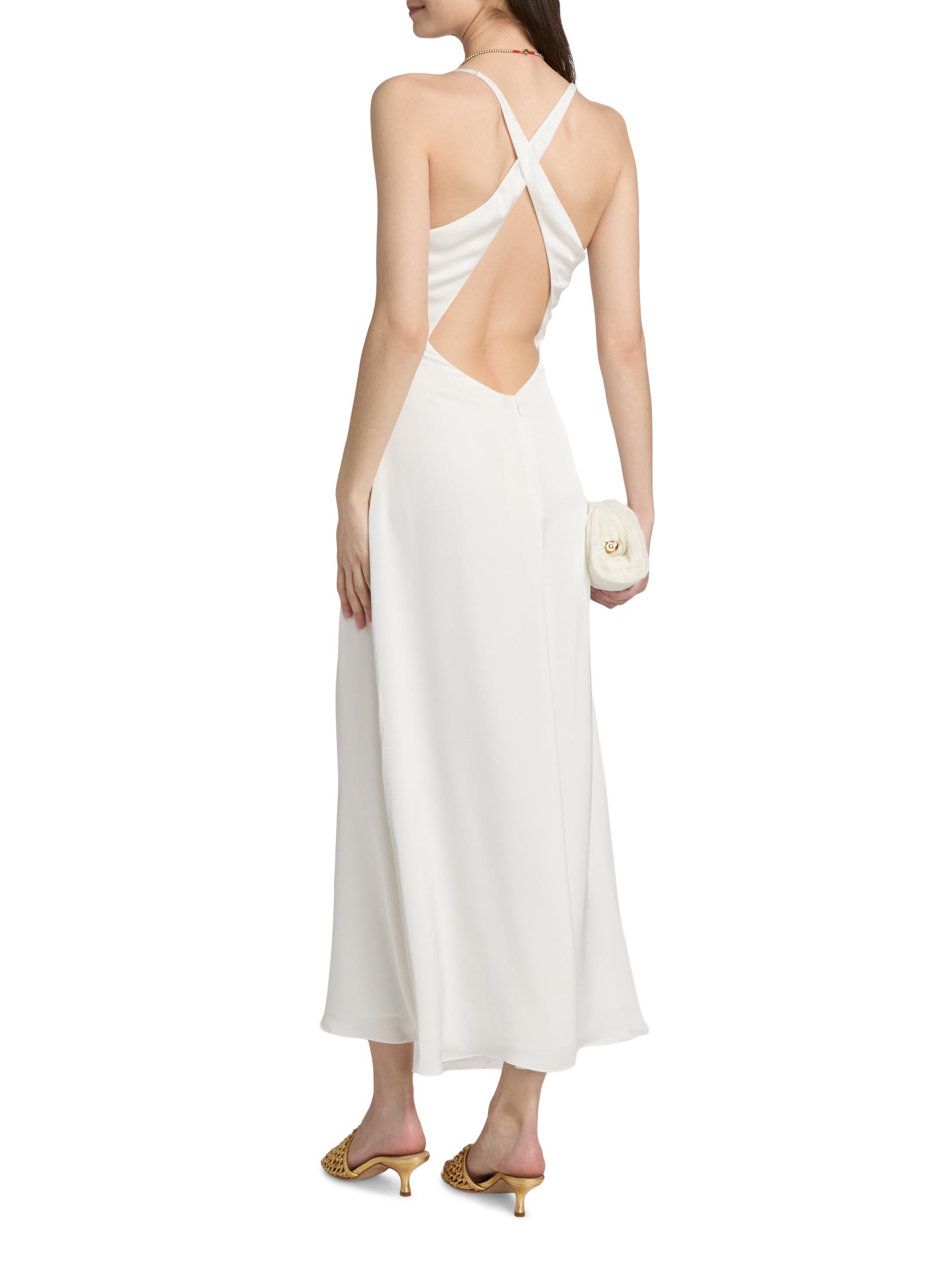 ミゲ Ramy Brook Mckenzie Plunging V-Neck A-Line Midi-Dress | Saks Fifth