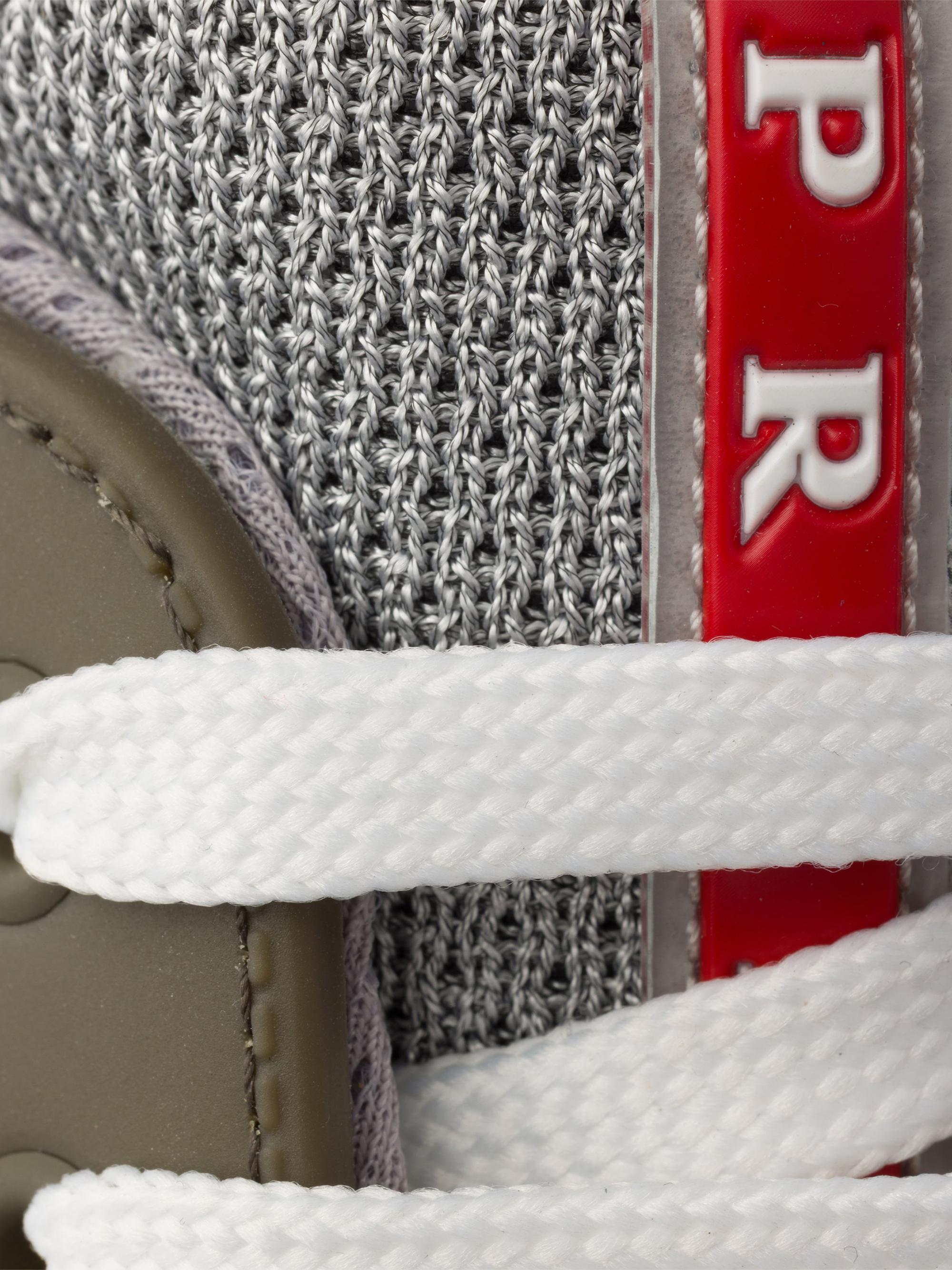 Prada Men's America's Cup Soft Rubber and Bike Fabric Sneakers
