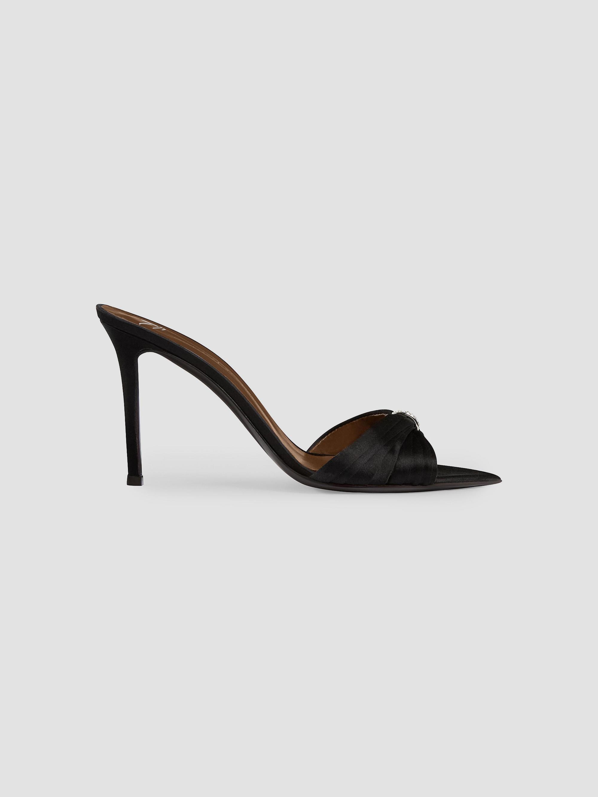 Giuseppe Zanotti Intrigo 90MM Patent Leather Stiletto Sandals