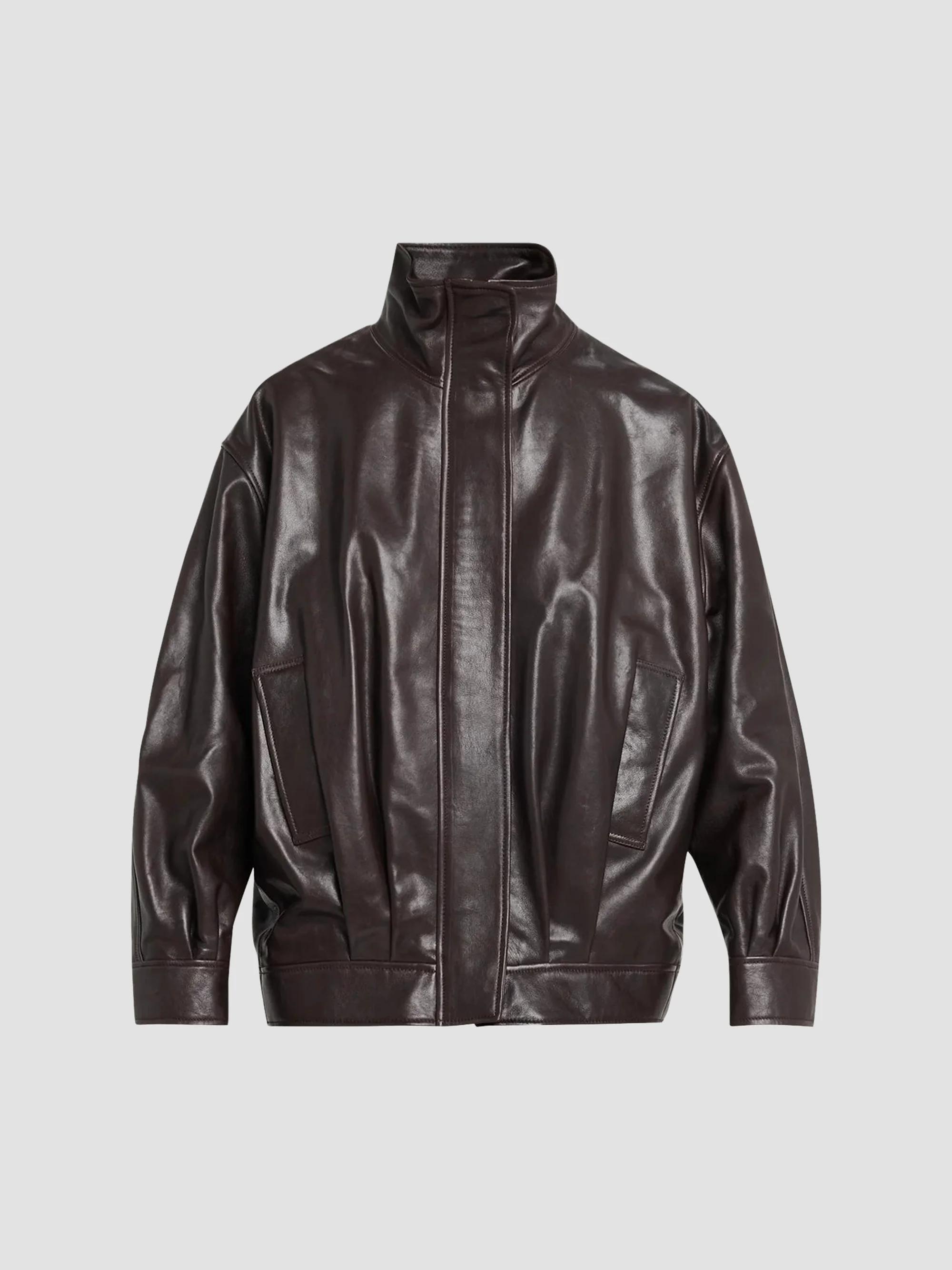 Loulou de Saison Russo Leather Military Jacket | Saks Fifth Avenue