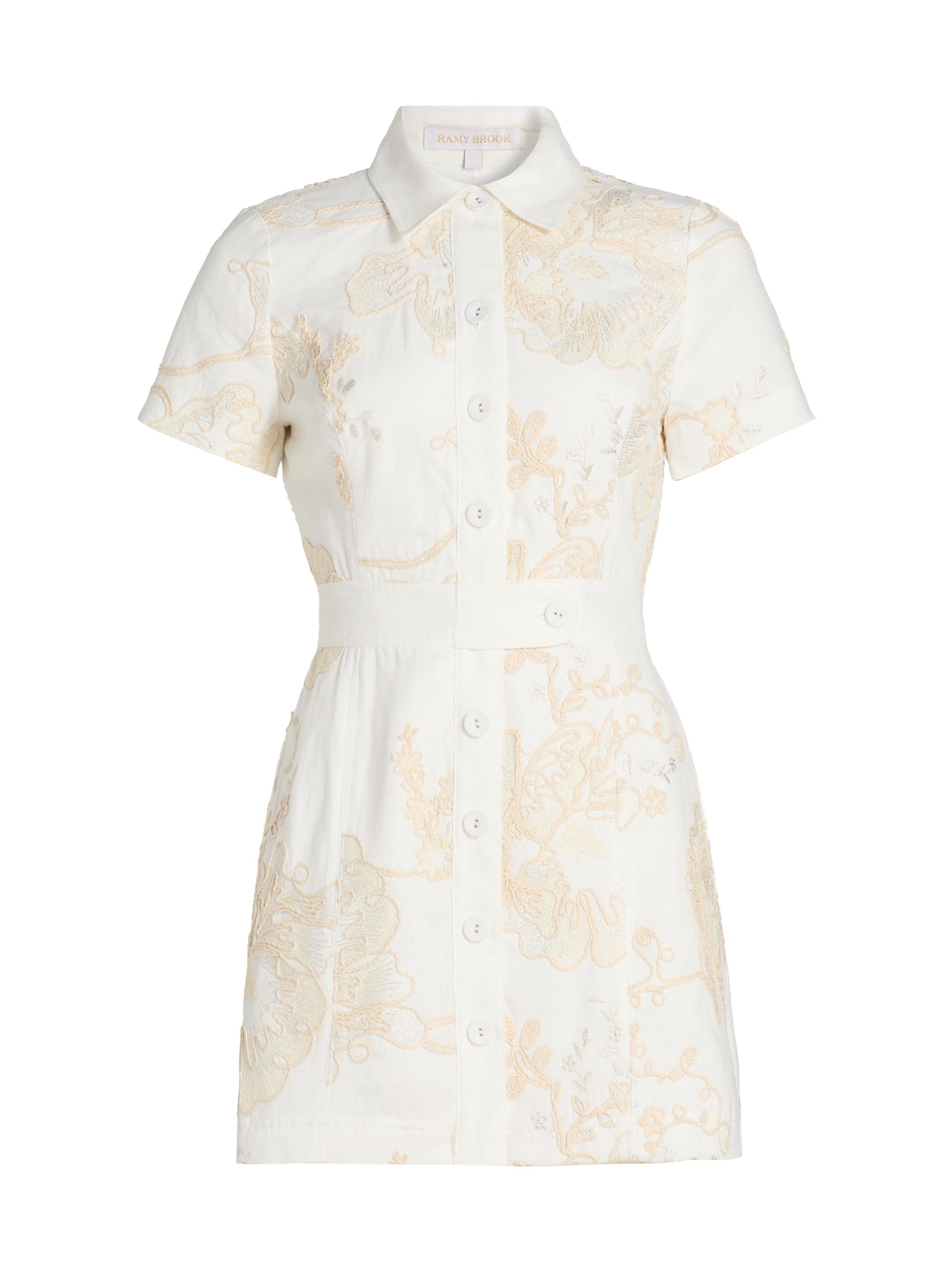 vintage embroidered cocktail dress Vintage 1960s Champagne Rose Beaded Cocktail Dress main image 0