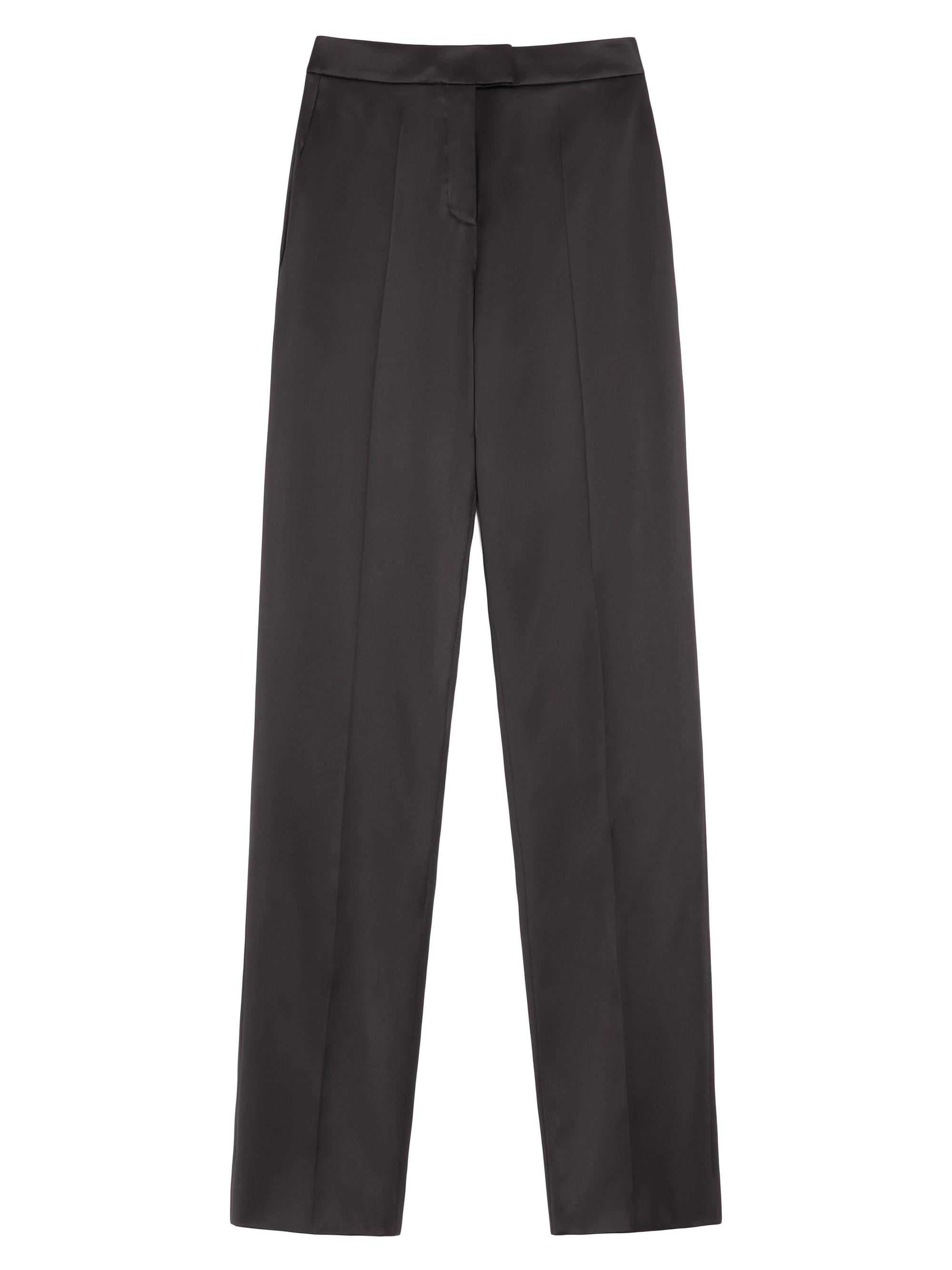 Valentino Garavani Women's Double Duchesse Stretch Trousers - Black