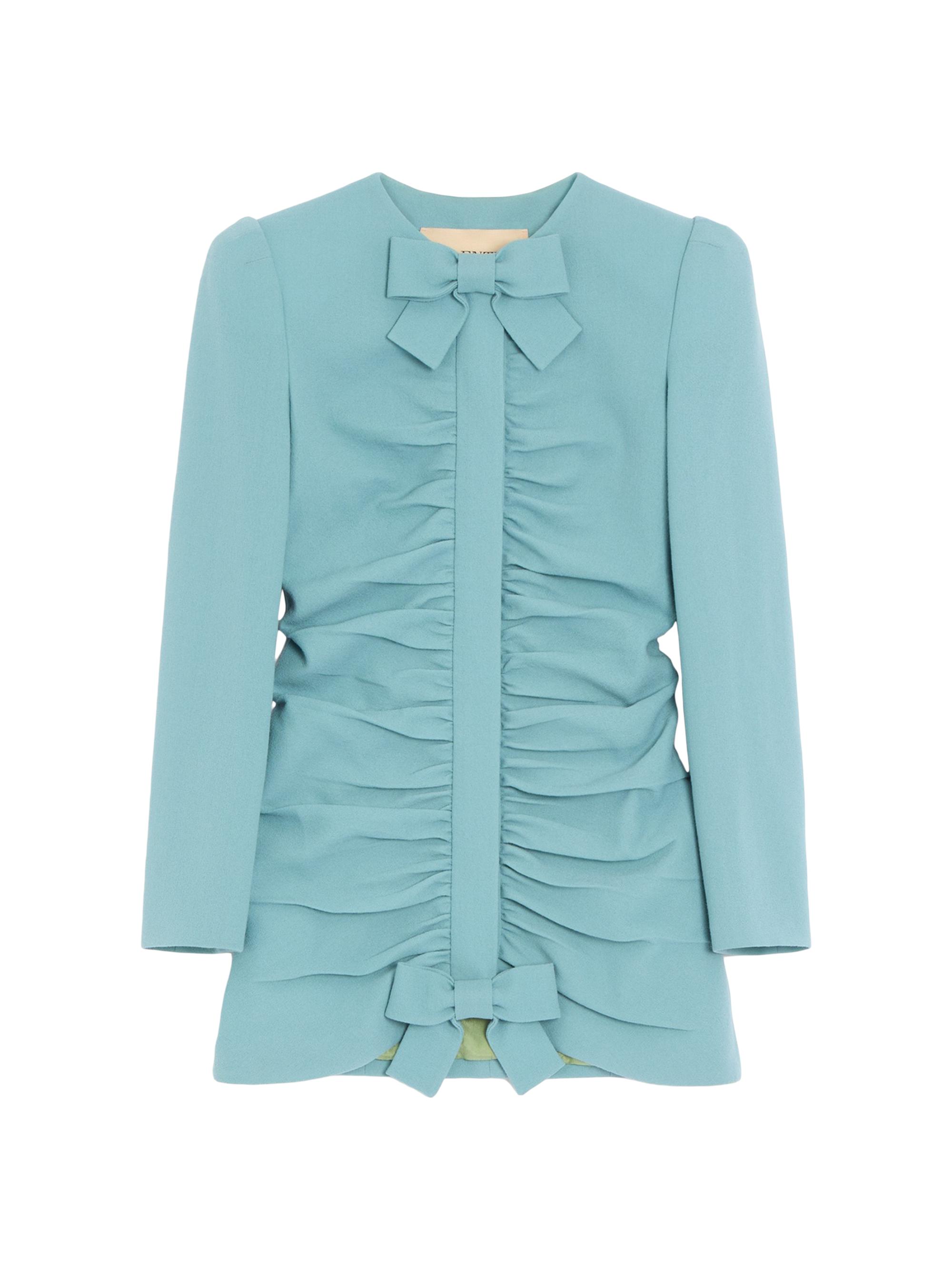 Valentino Garavani Women's Crispy Light Wool Jacket - Coral