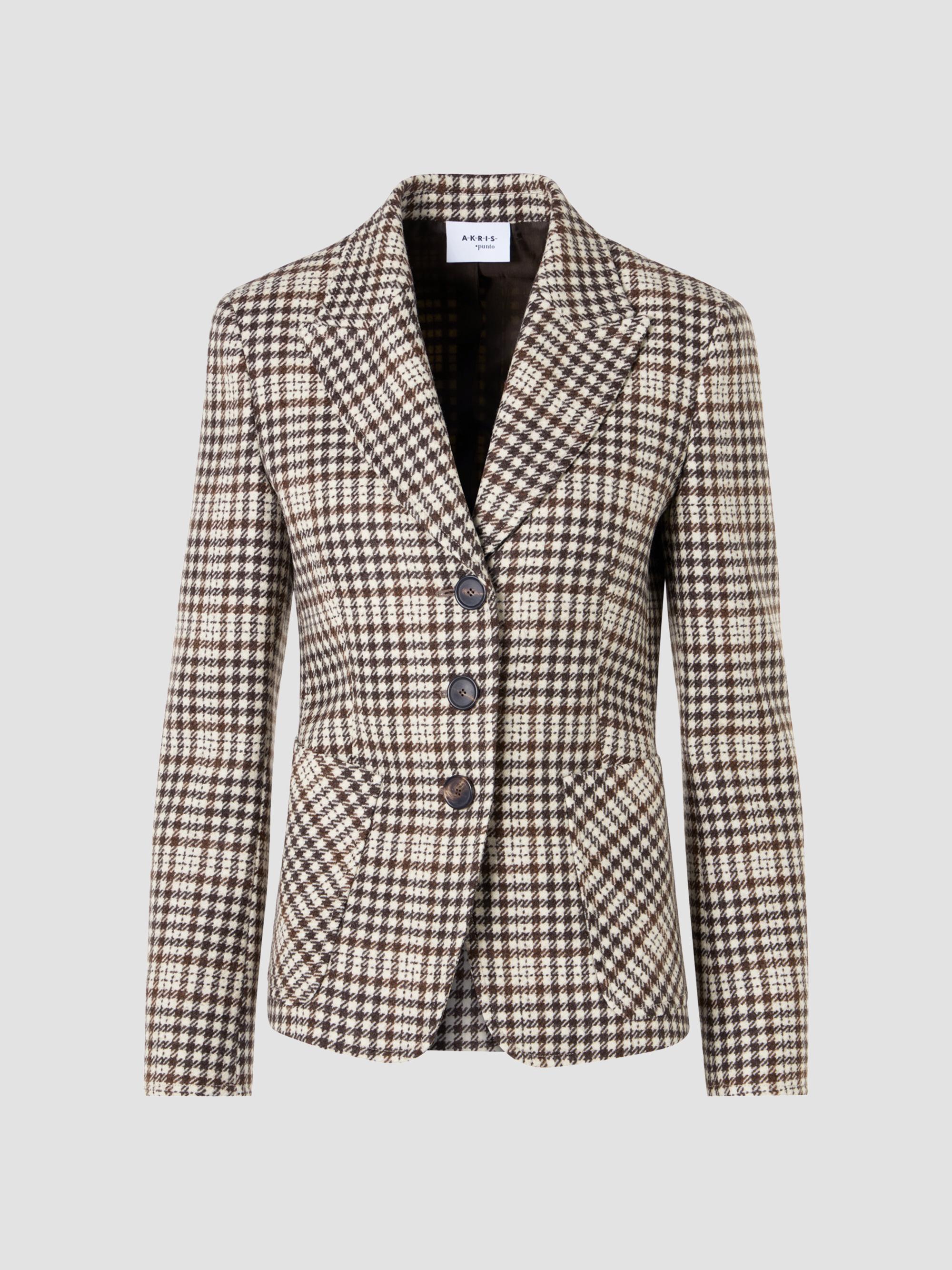 Akris punto Raw Denim Tweed Jacket | Saks Fifth Avenue
