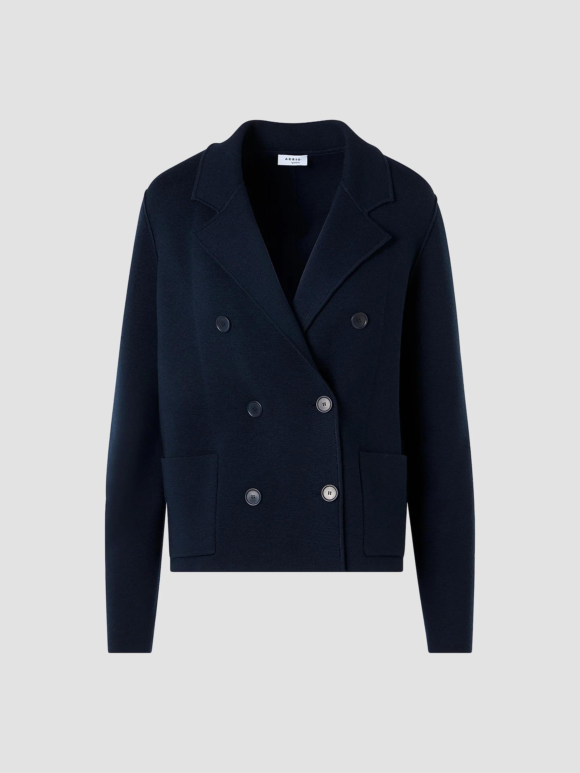 Akris punto Ottoman Wool-Blend Jersey Zip Jacket | Saks Fifth Avenue