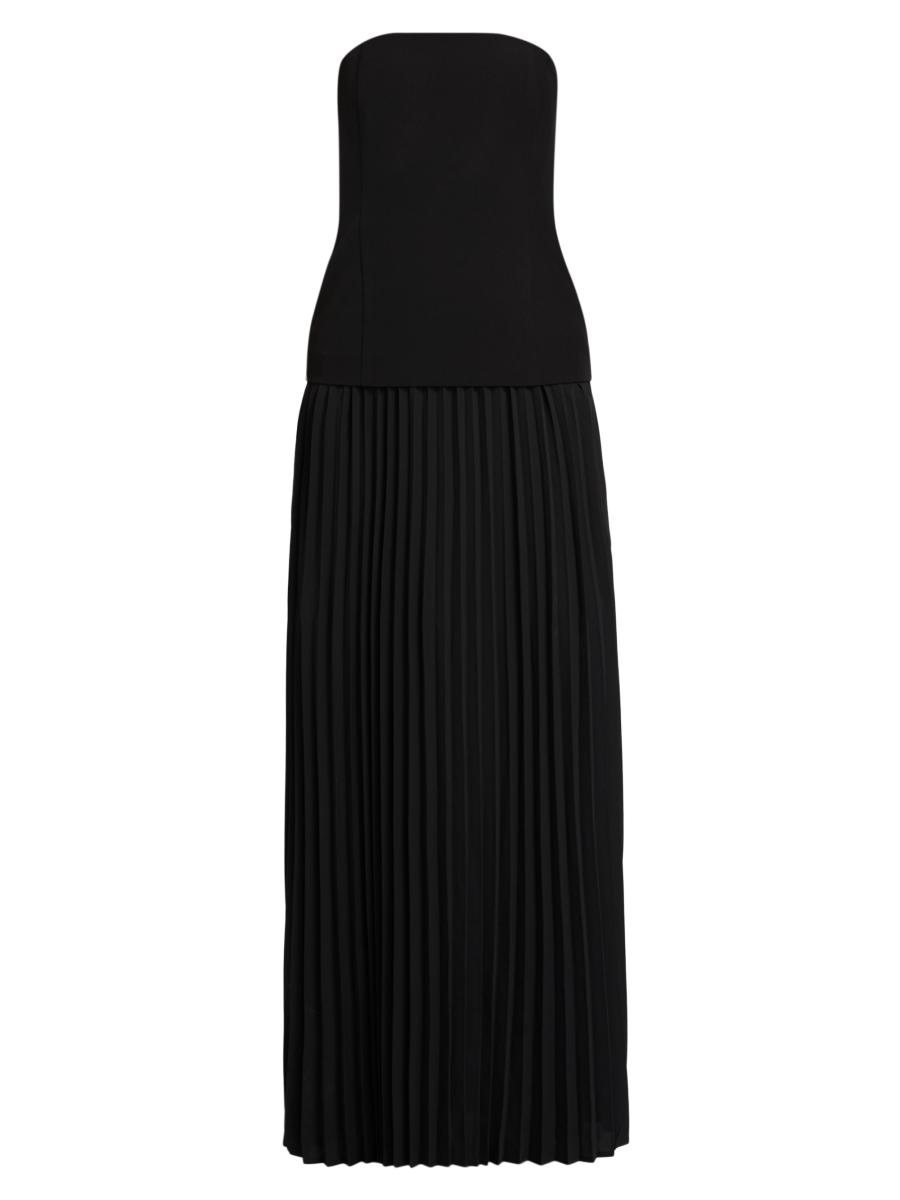 Generation Love Cody Crepe Strapless Pleated Maxi Dress | Saks Fifth Avenue