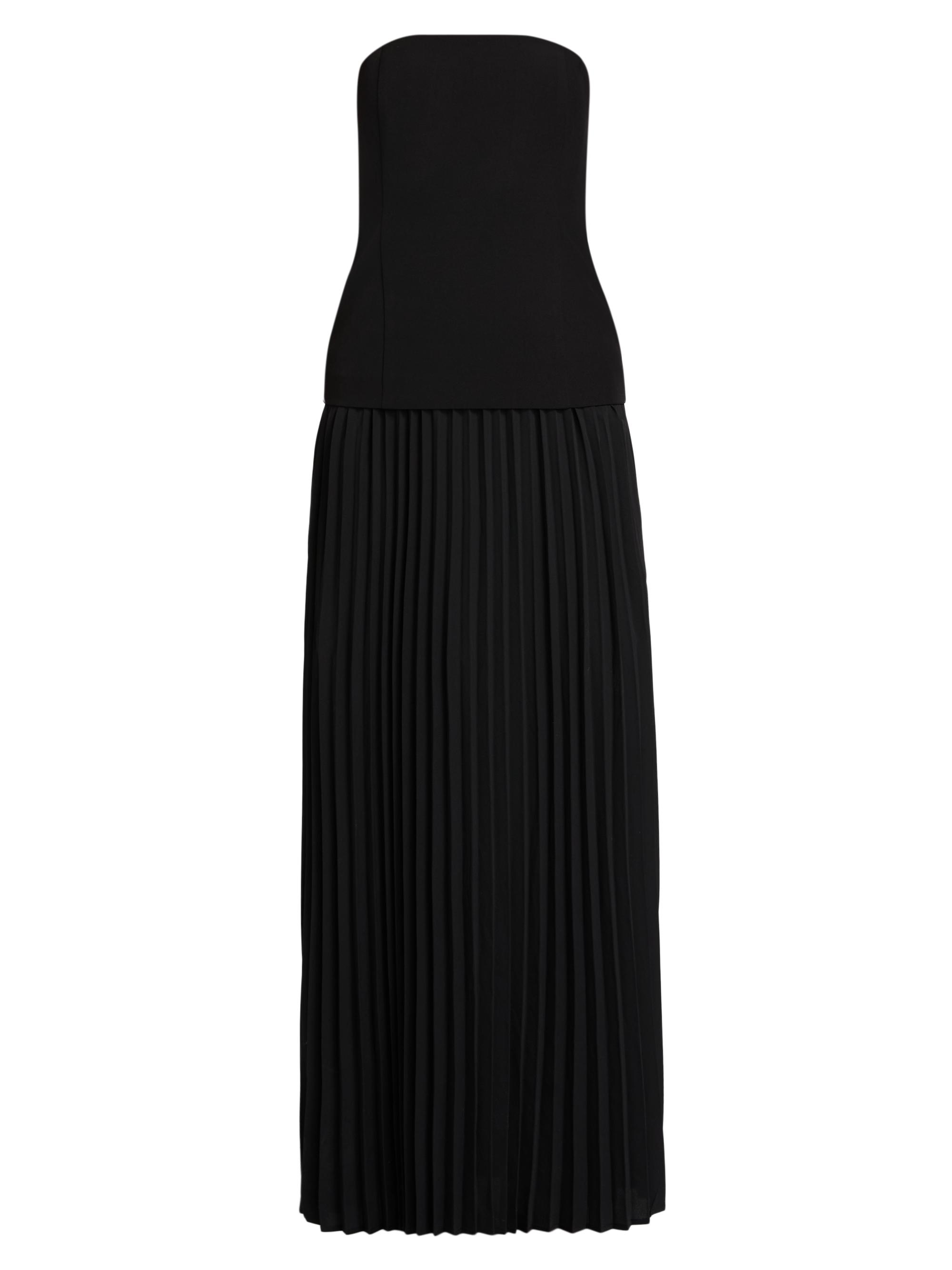 strapless open back dress Mac Duggal Long Sleeve Embellished Dress, Womens, 2, Jade main image 0