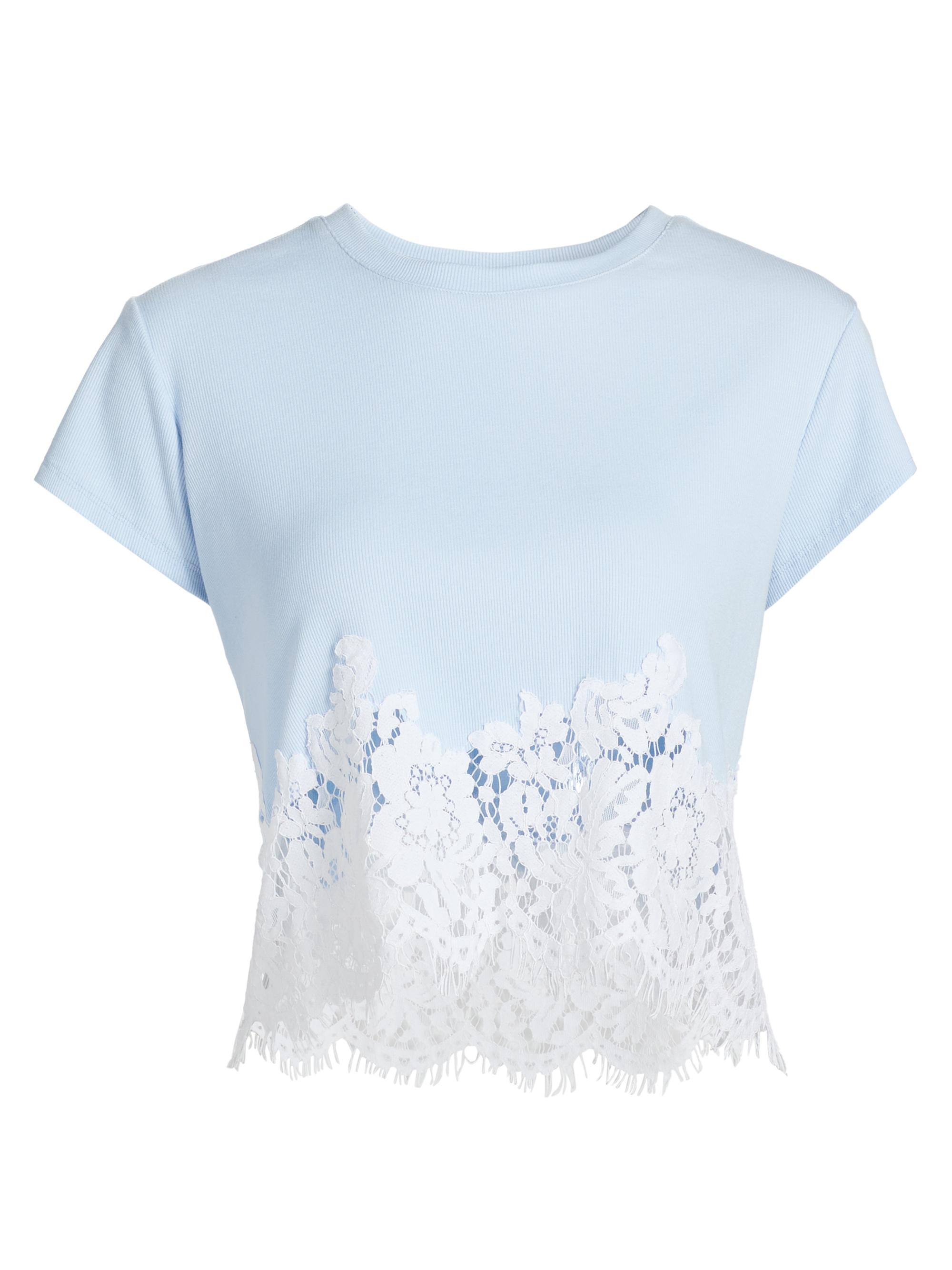 Generation Love Paige Lace Combo T-Shirt | Saks Fifth Avenue