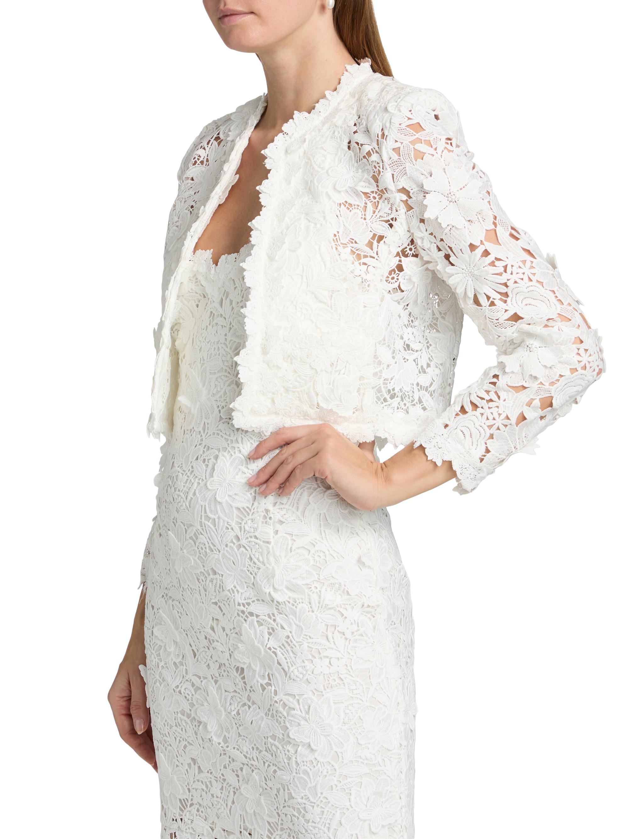 Myra 3D Butterfly Lace Jacket