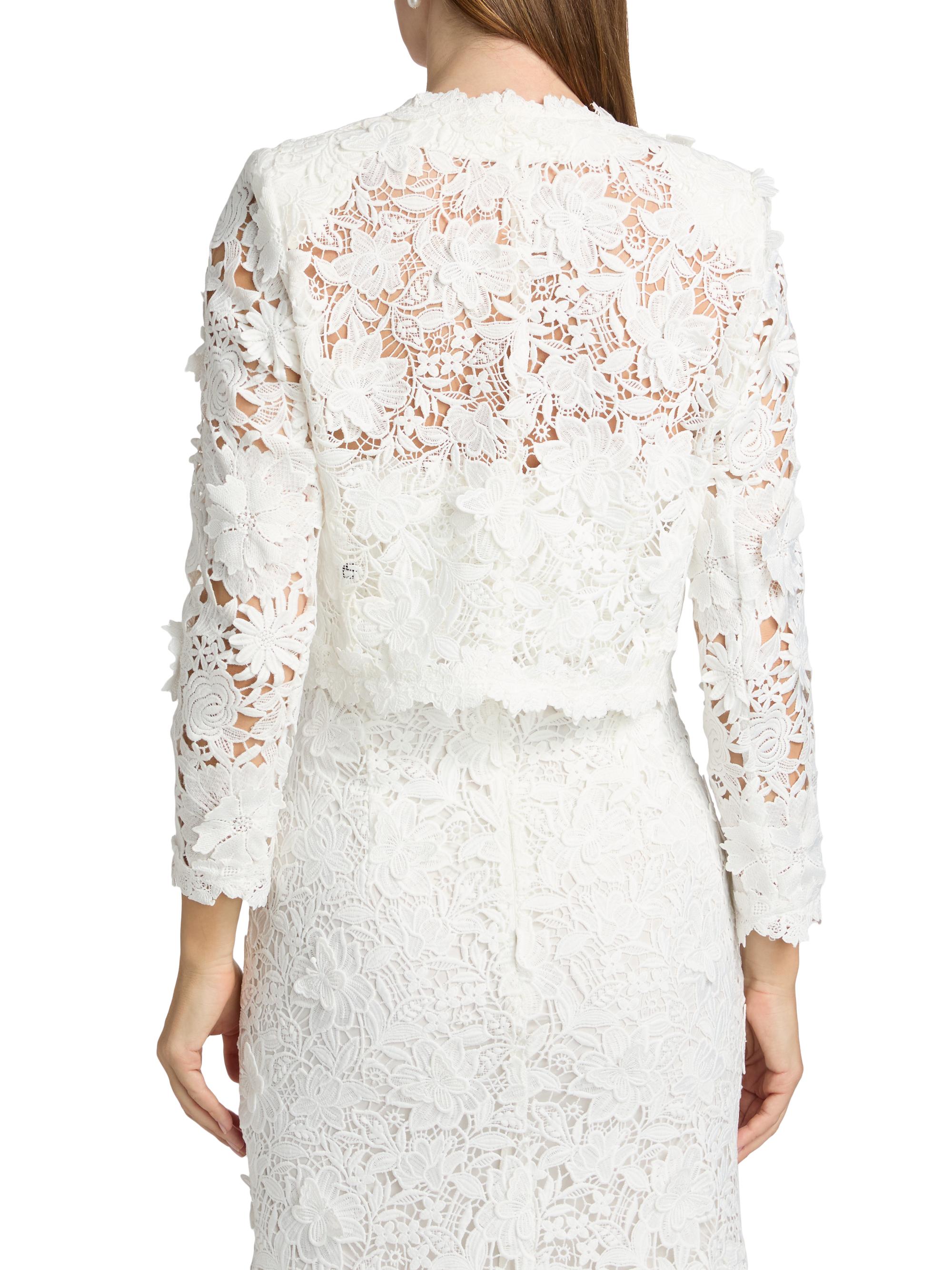 Myra 3D Butterfly Lace Jacket