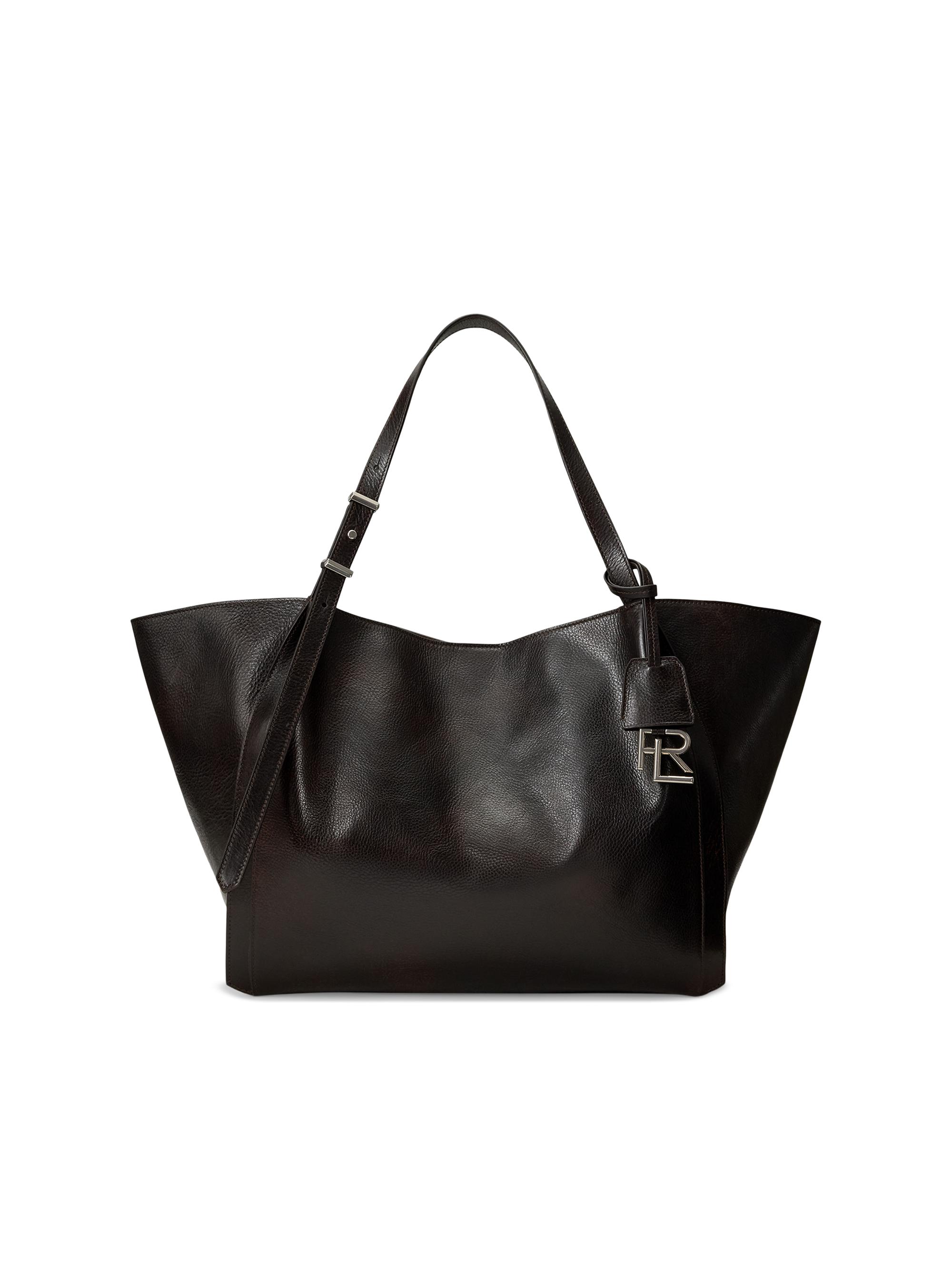 Ralph Lauren Collection Women's RL 888 Leather Tote Bag - Vintage Brown | Thumbnail 8