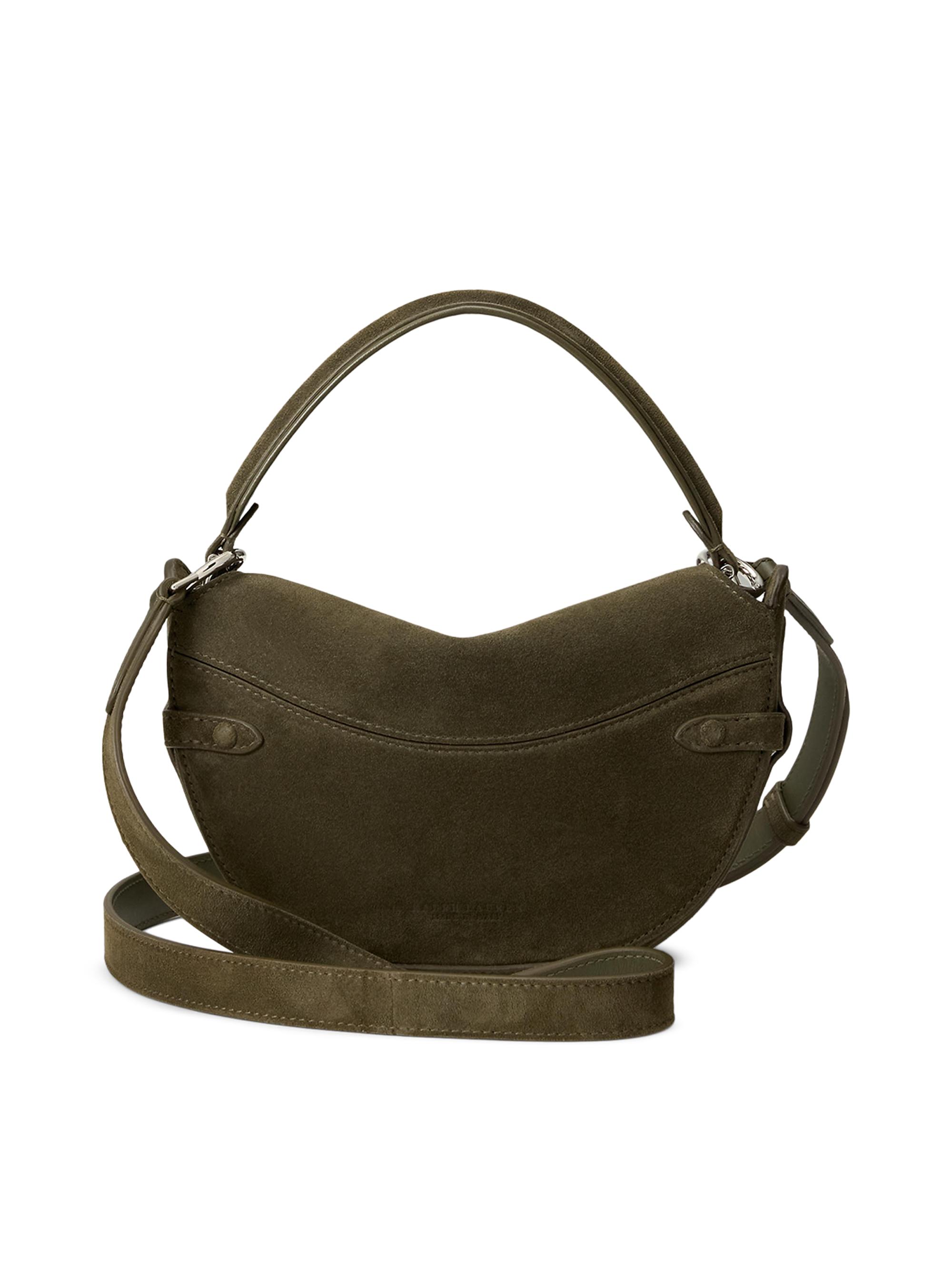 Ralph Lauren Collection Women's Mini Suede Crossbody Bag - Cypress | Thumbnail 6