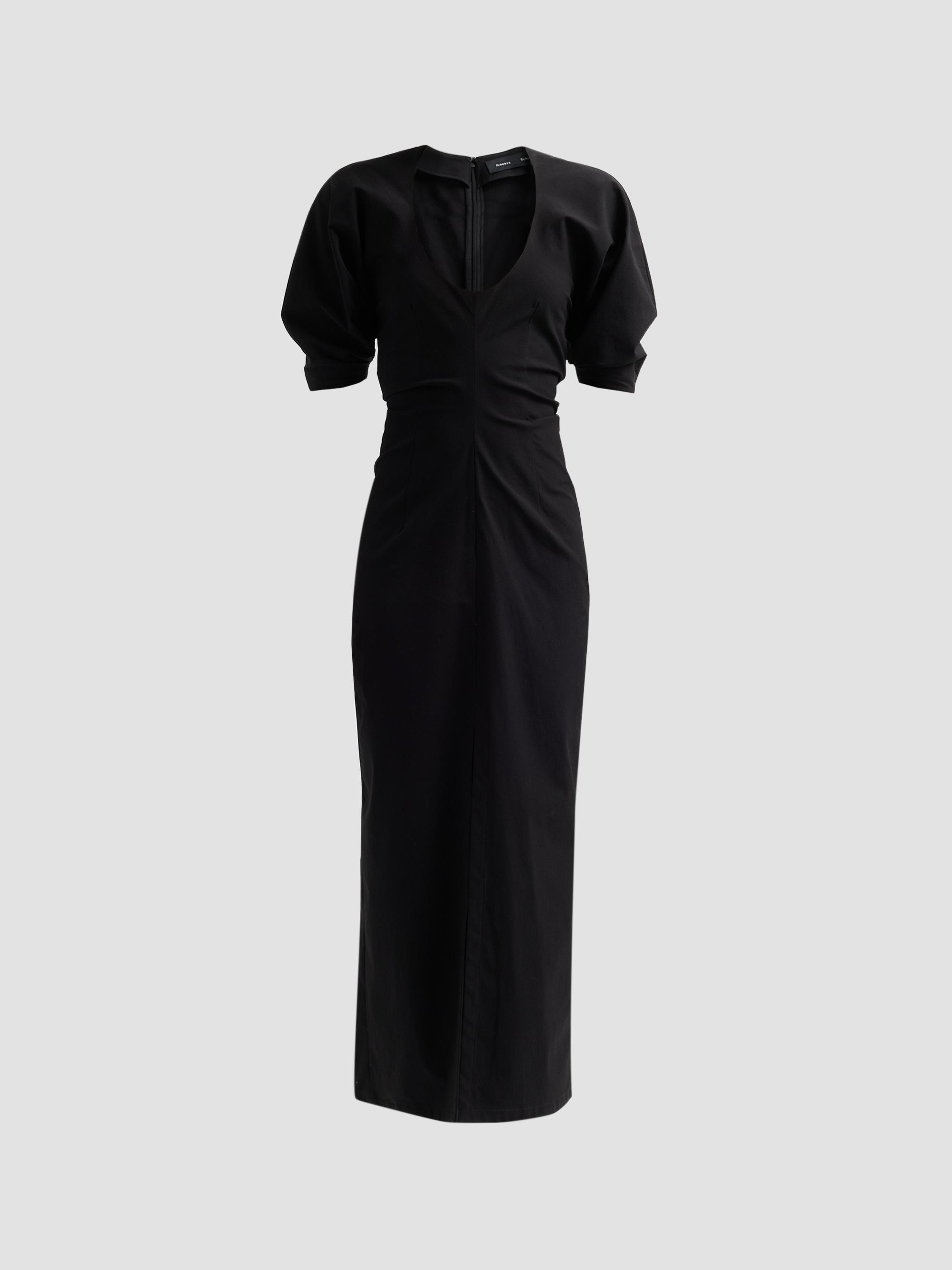 proenza schouler midi dress Proenza Schouler White Label Women's Kendall Dress - Blue - Size 12