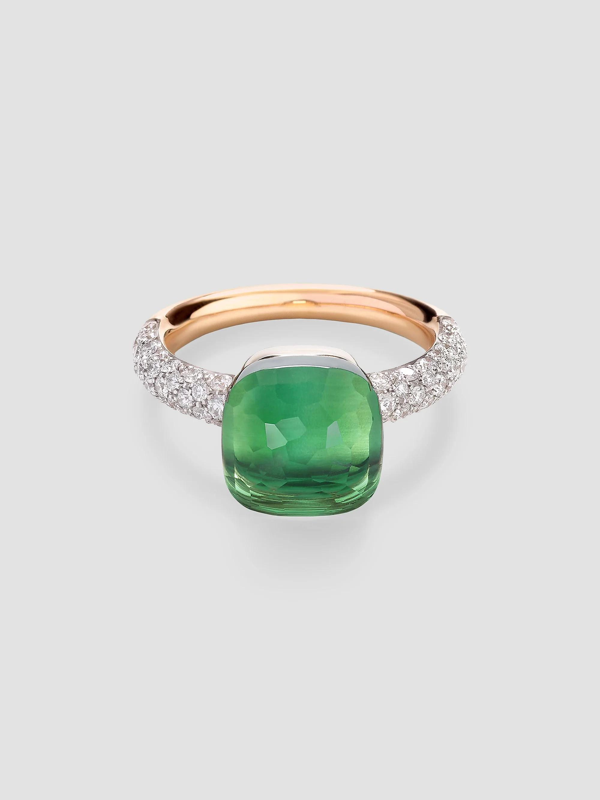 Pomellato Women's Nudo Two-Tone 18K Gold & Multi-Stone Ring - Rose Gold | Thumbnail 2