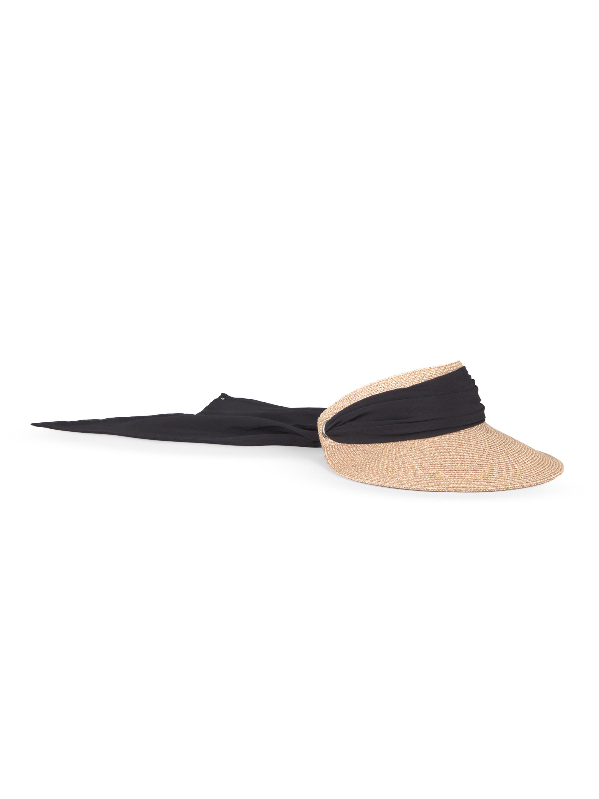 Eugenia Kim Women's Ricky Ribbon Packable Visor - Sand