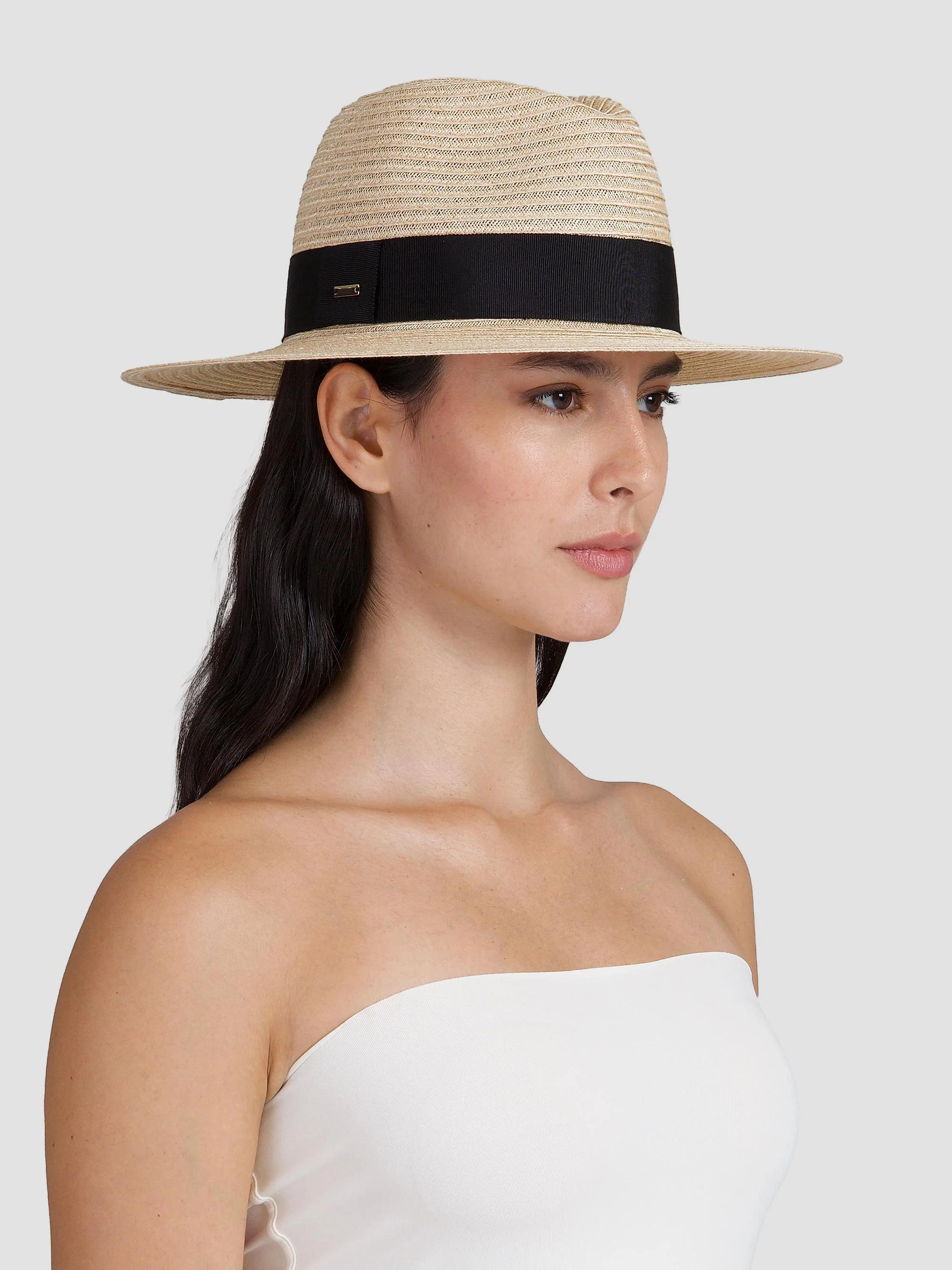 Eugenia Kim Courtney Grosgrain Packable Fedora | Saks Fifth Avenue