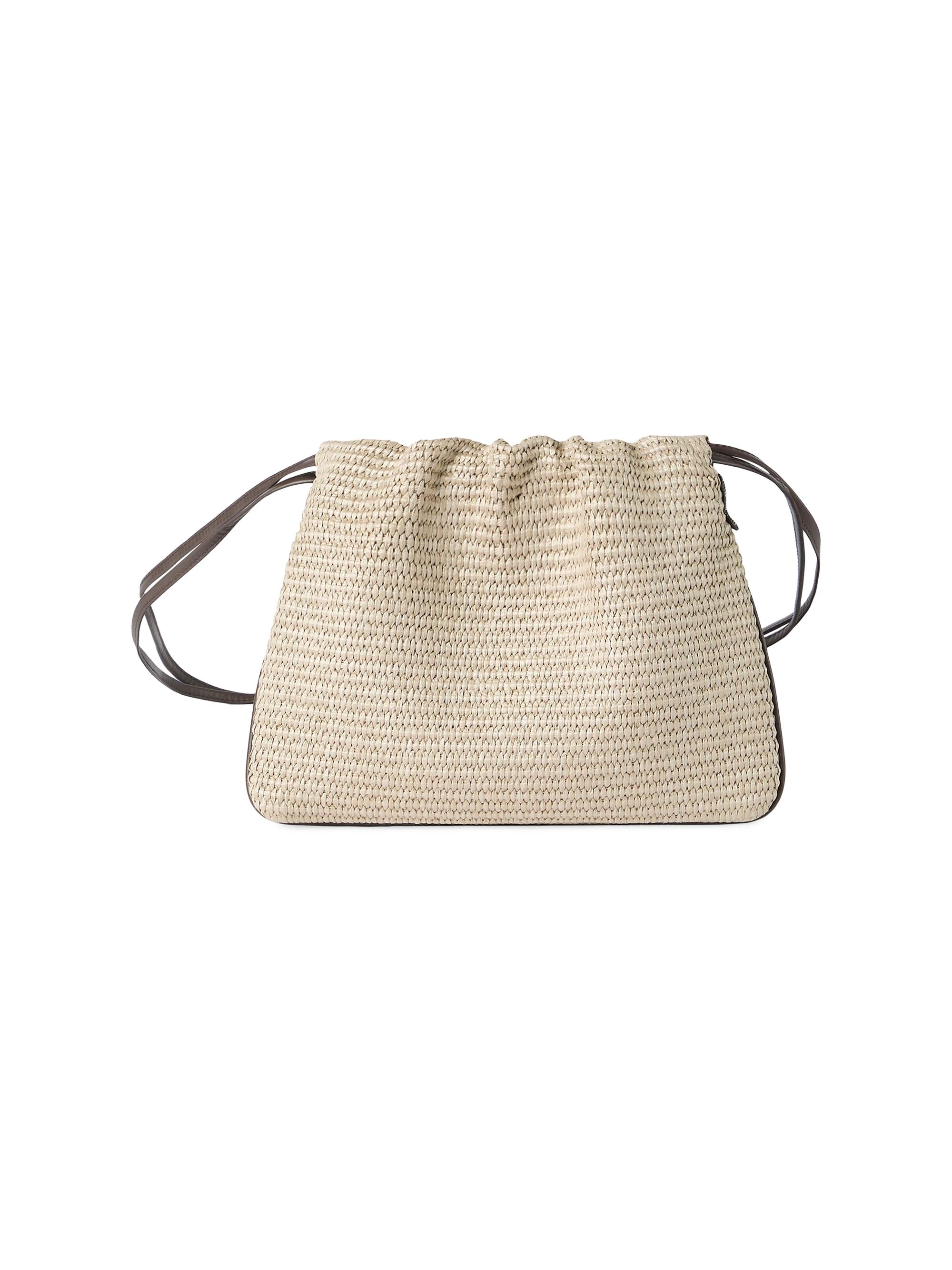 Brunello Cucinelli Women's Duo Precious Net Pouch Bag - Beige