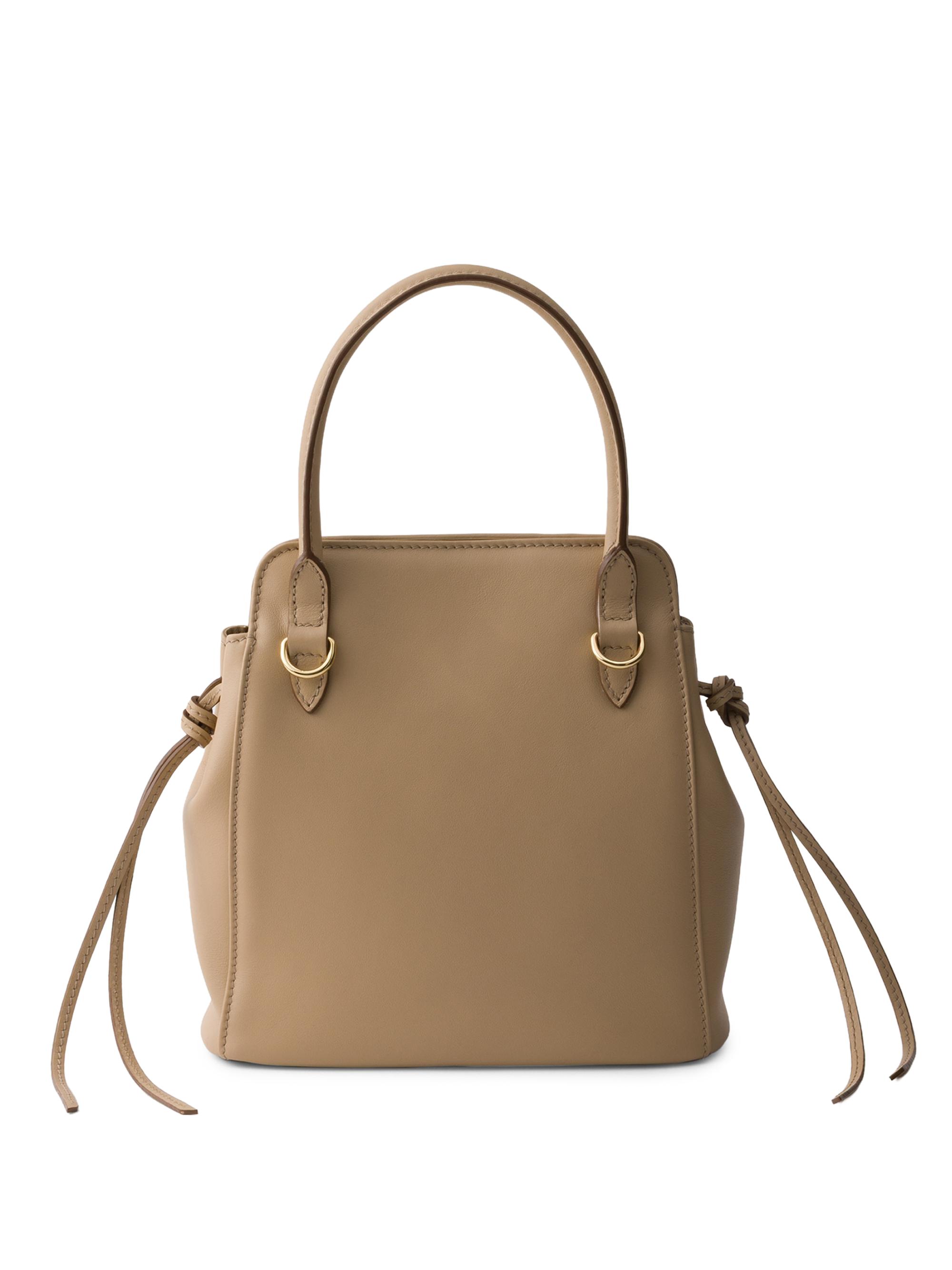 Prada Carry Mini Leather Top Handle Bag | Saks Fifth Avenue