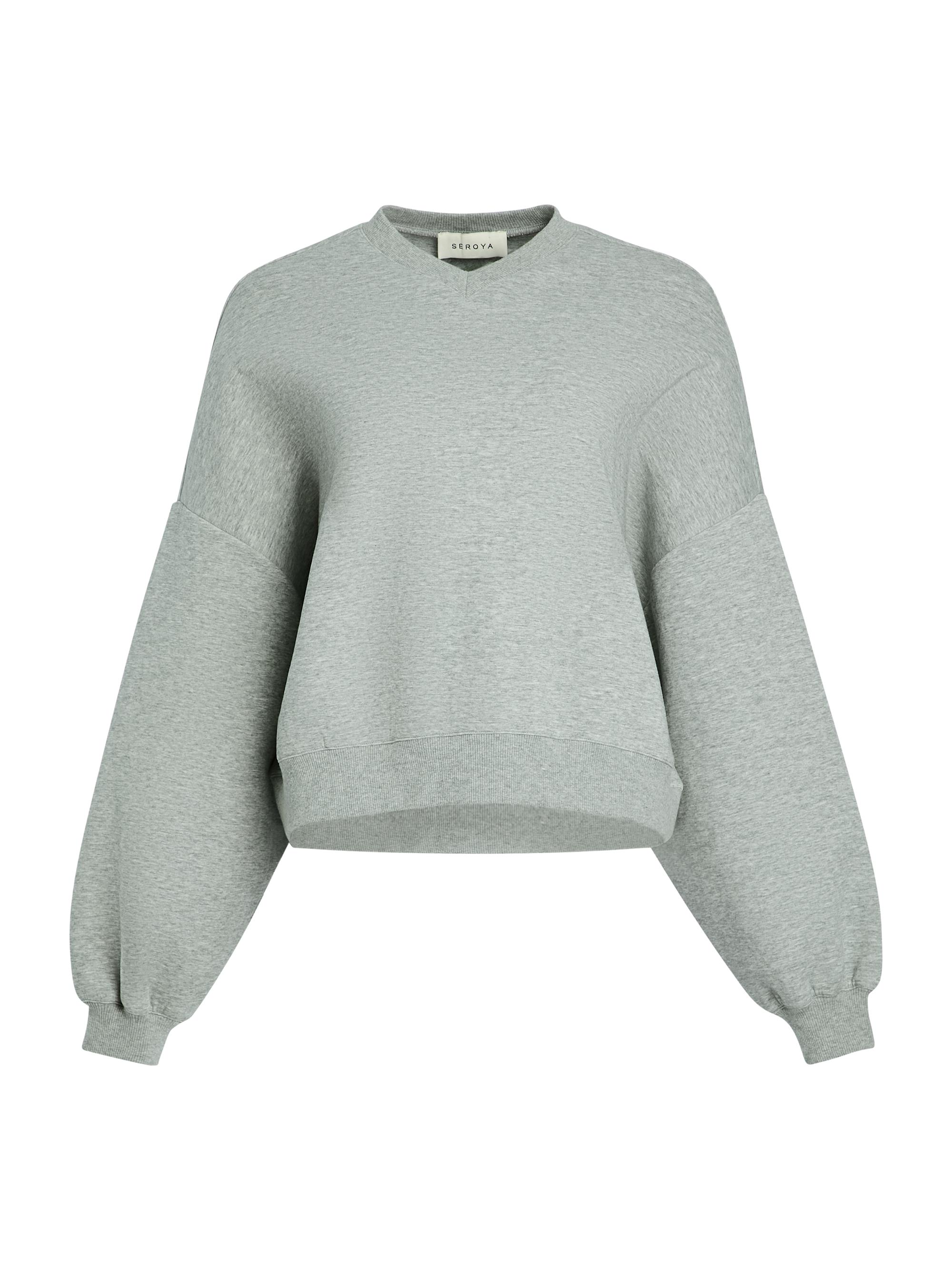 Alexander Wang Essential Terry Puff Logo Sweatshirt | Saks Fifth