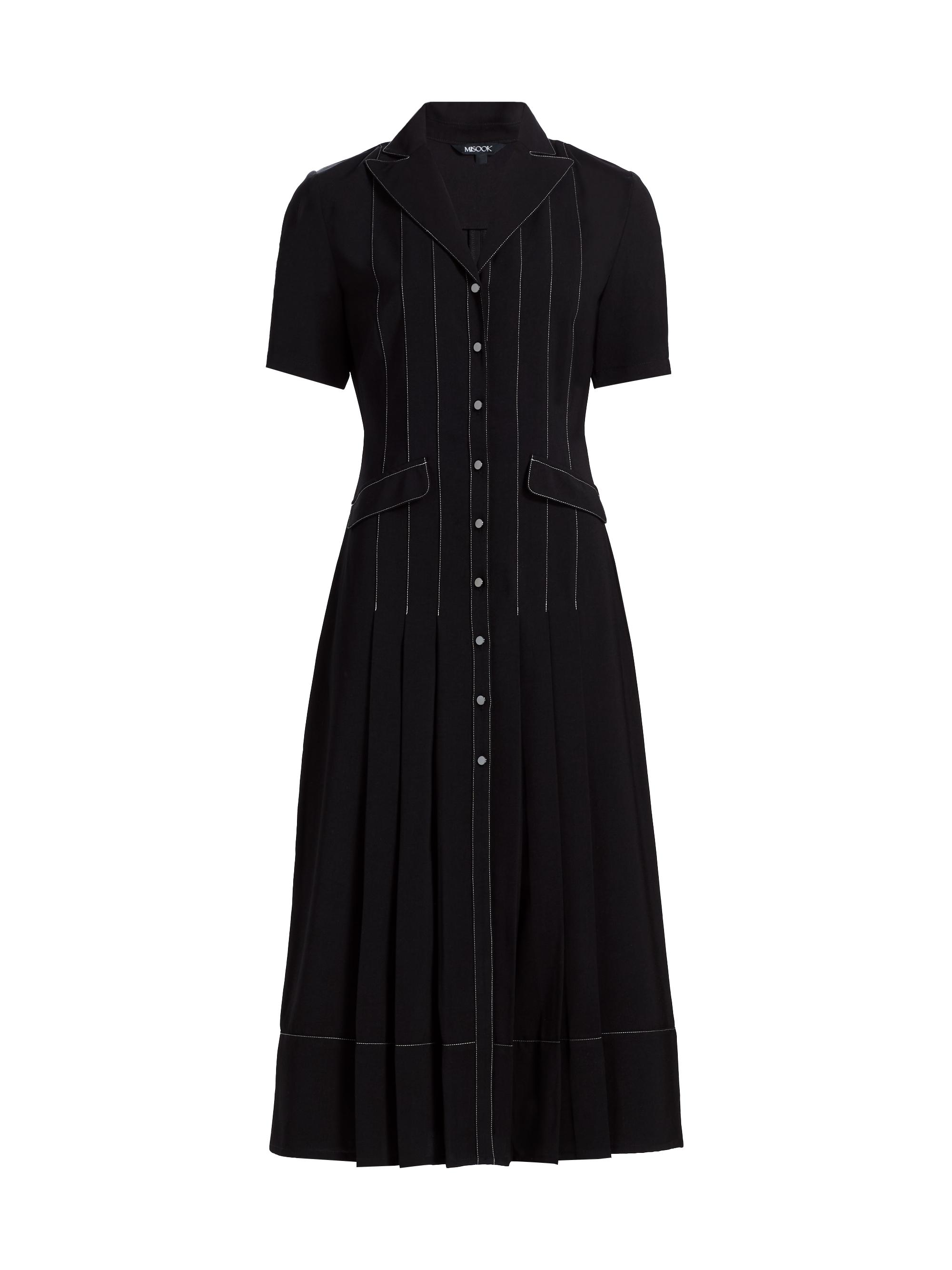 MICHAEL Michael Kors Polo Fit-&-Flare Midi-Dress | Saks Fifth Avenue
