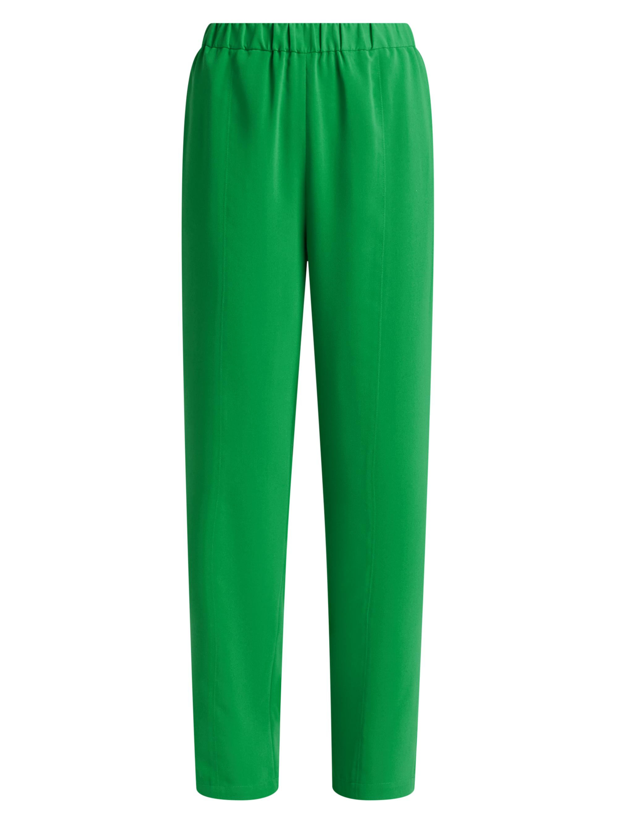 Misook Women's Nora Crepe Straight-Leg Pants - Clover Field