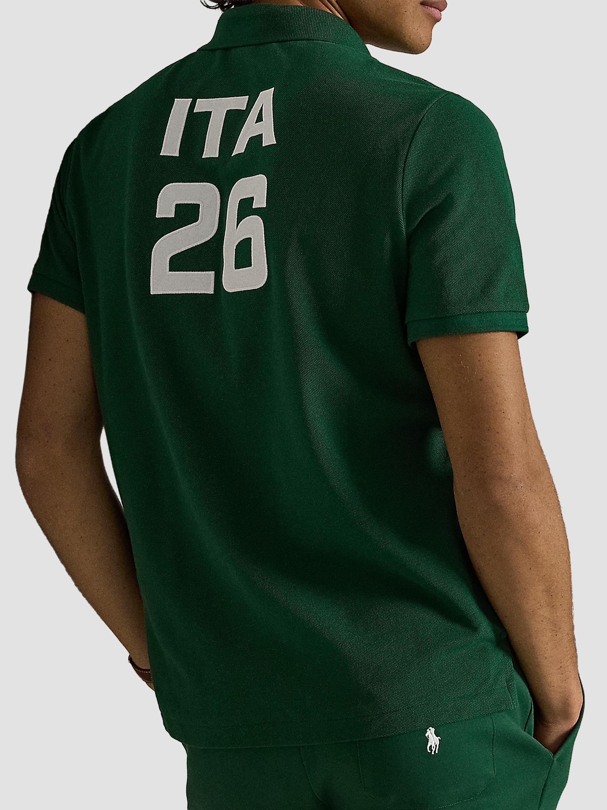 Polo Ralph Lauren Italia Knit Cotton Polo Shirt | Saks Fifth Avenue