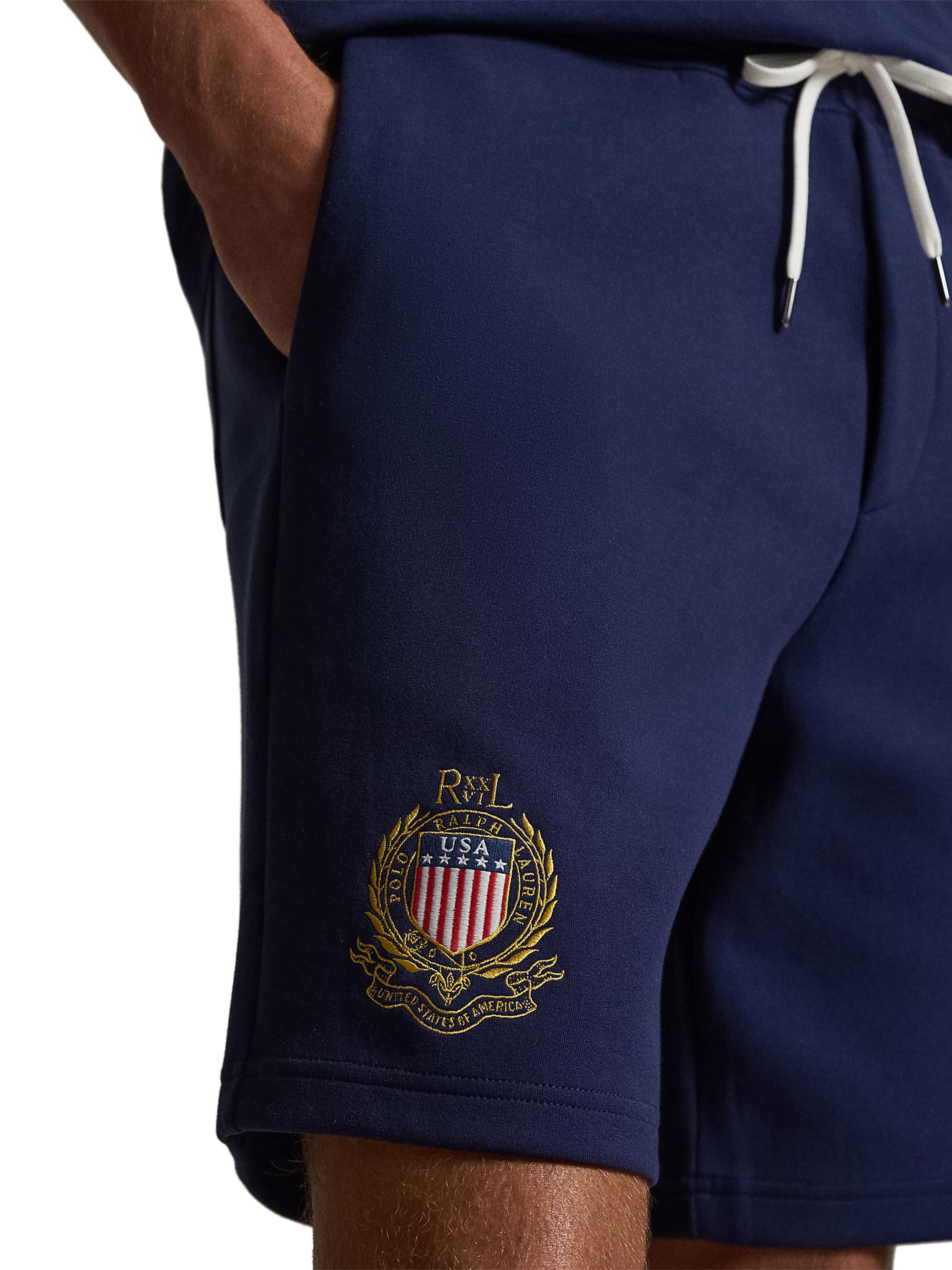 Polo Ralph Lauren USA Double-Knit Tech Shorts | Saks Fifth Avenue