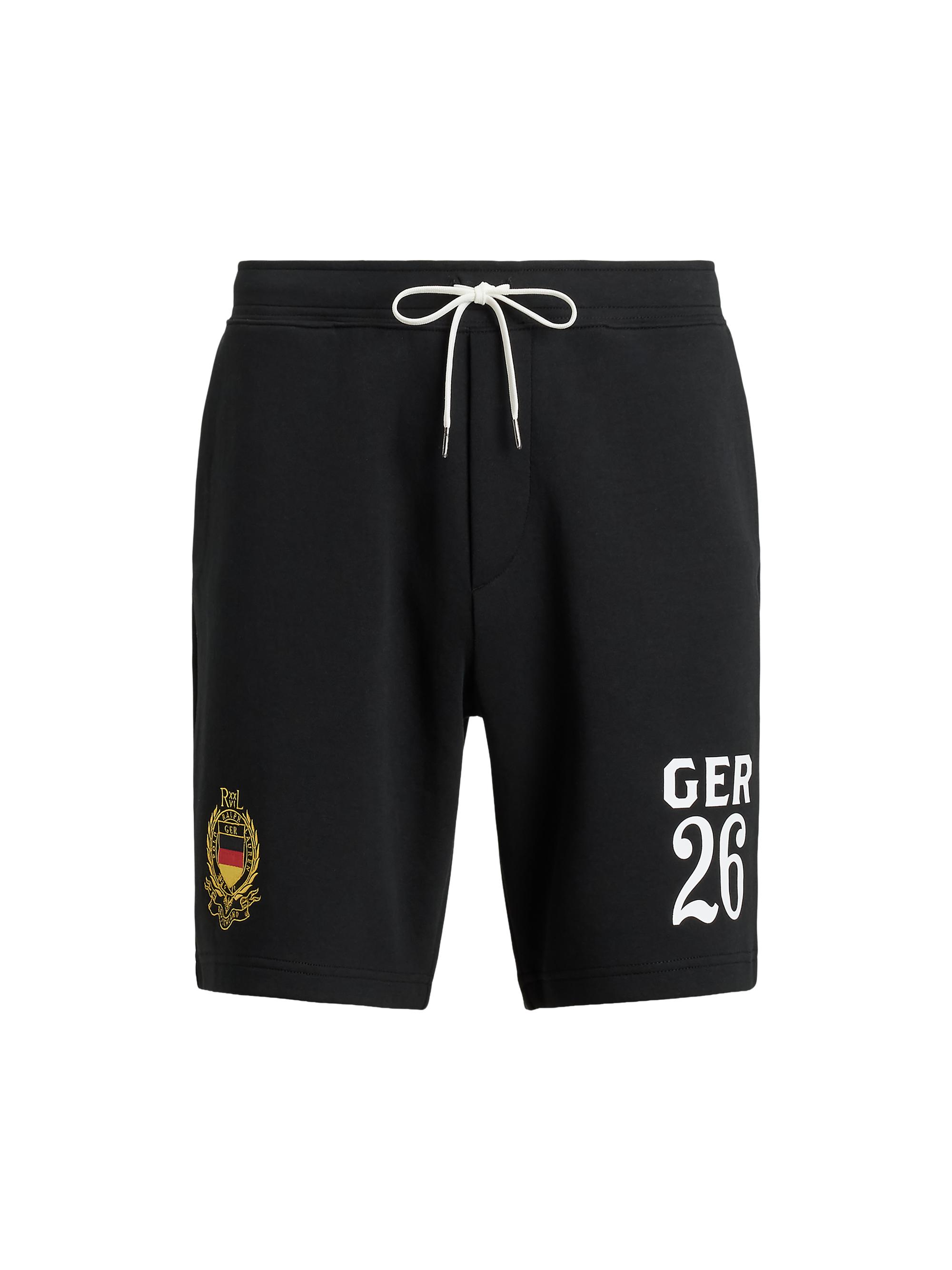 Polo Ralph Lauren Men's Germany Double-Knit Tech Shorts - Polo Black