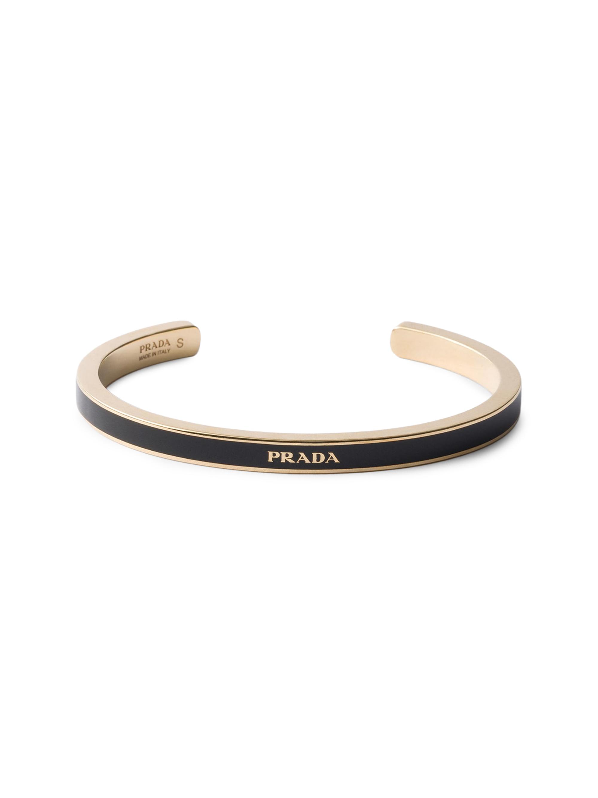 Prada Women's Metal Bracelet - Black
