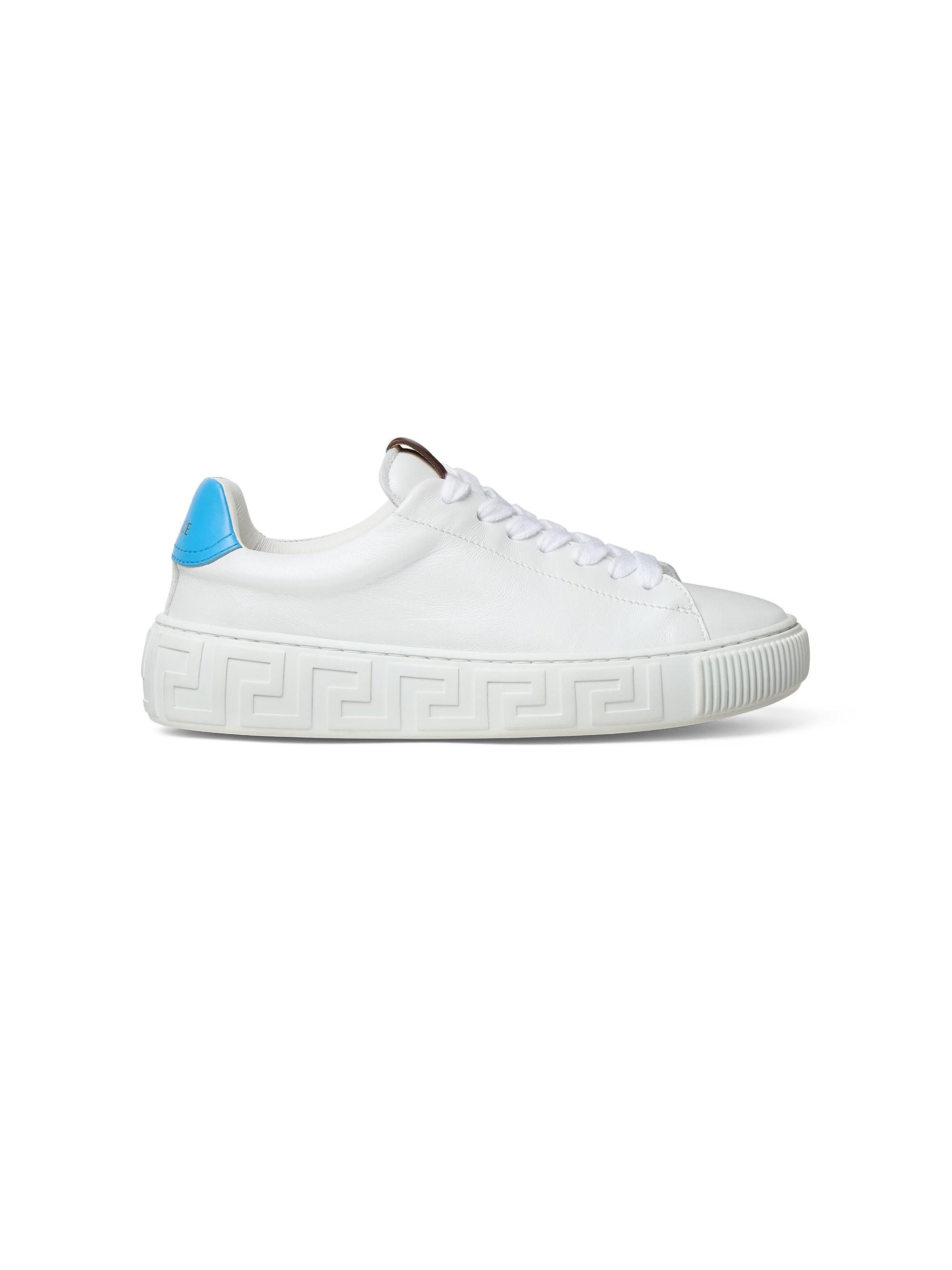 Versace Baby's & Little Kid's Leather Sneakers - White 8.5 (Toddler)